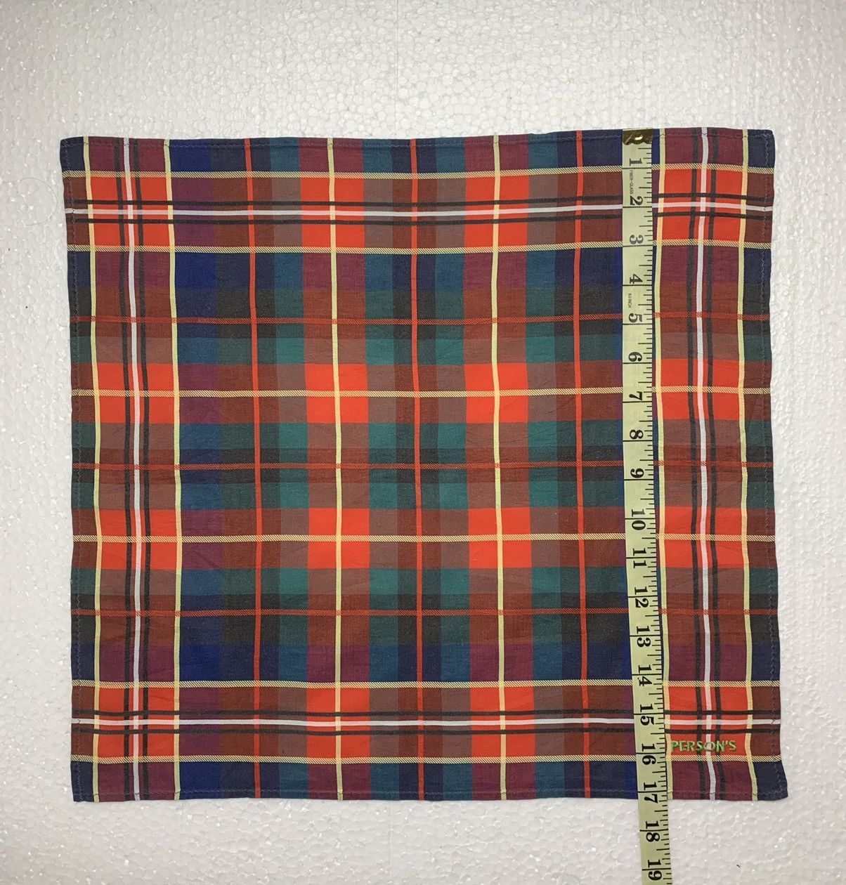 PERSON'S Vintage Person's Handkerchief /Neckerchief /Bandana Size ONE SIZE - 7 Thumbnail