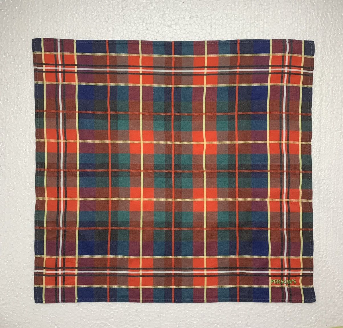 PERSON'S Vintage Person's Handkerchief /Neckerchief /Bandana Size ONE SIZE - 3 Thumbnail