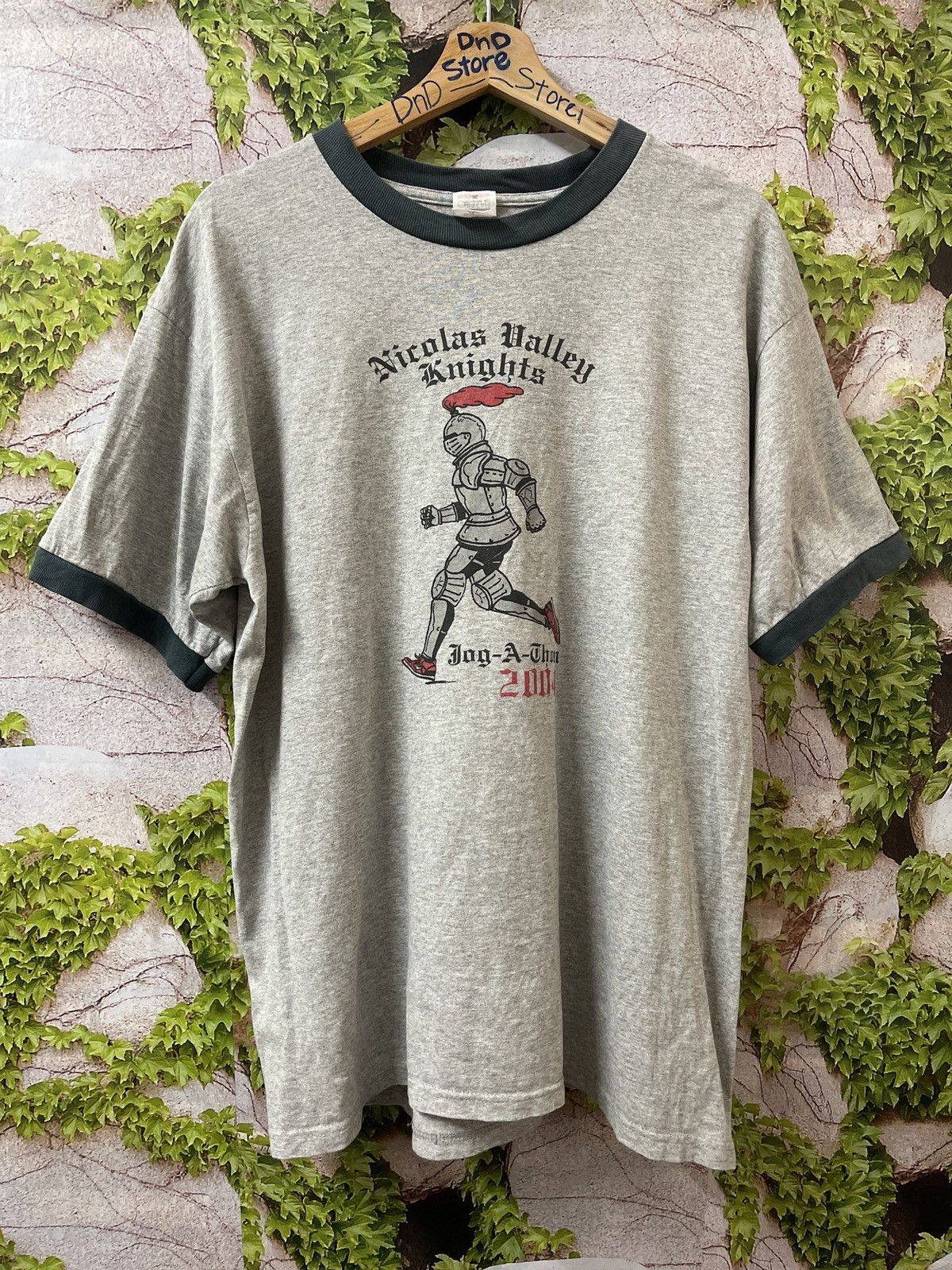 image of Movie x Nike Vintage Nicolas Halley Knights X Nike Ringger Very in Grey, Men's (Size Large)