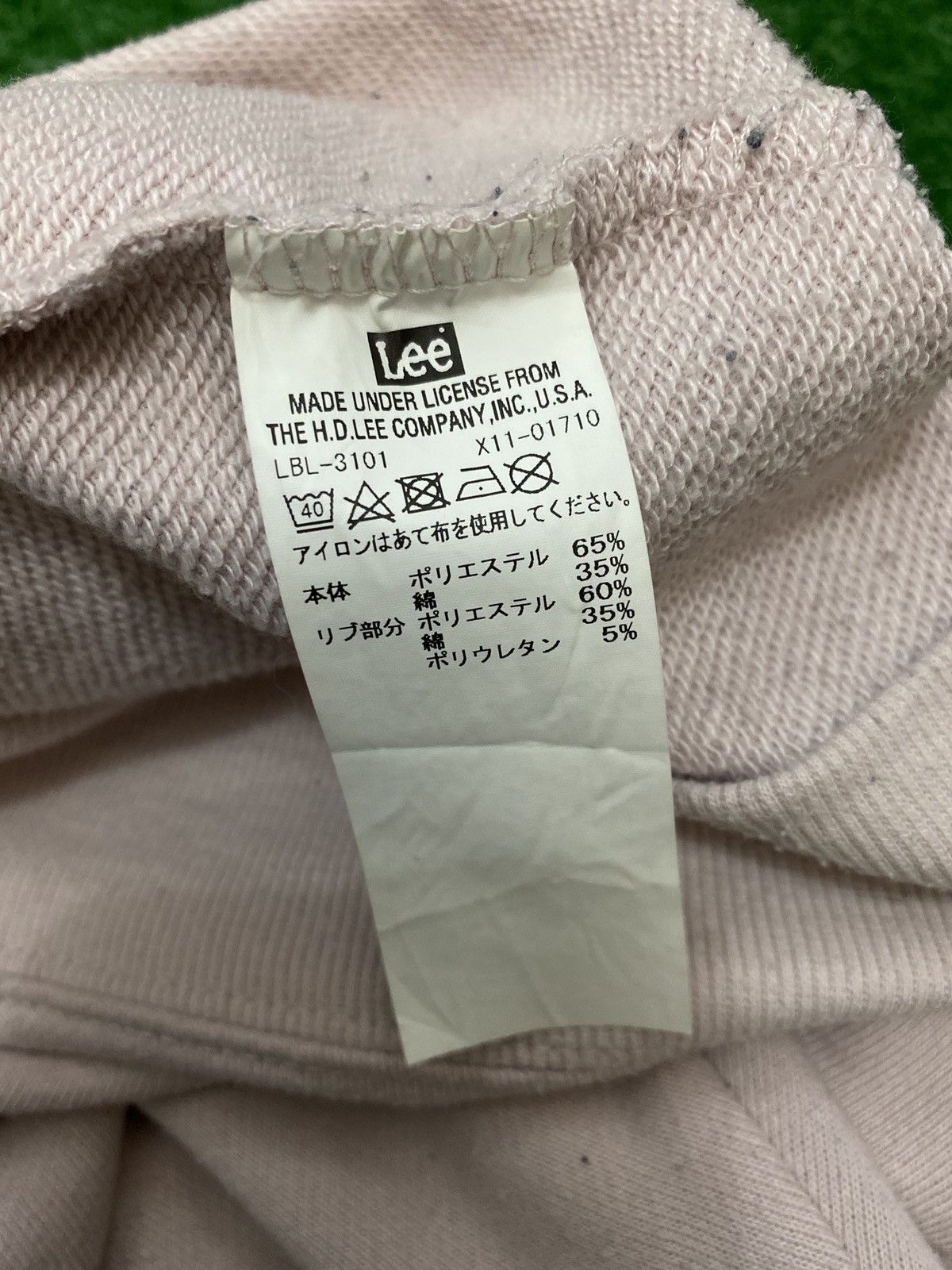 Lee LEE UNION MADE BIG LOGO SWEATER Size US L / EU 52-54 / 3 - 7 Thumbnail