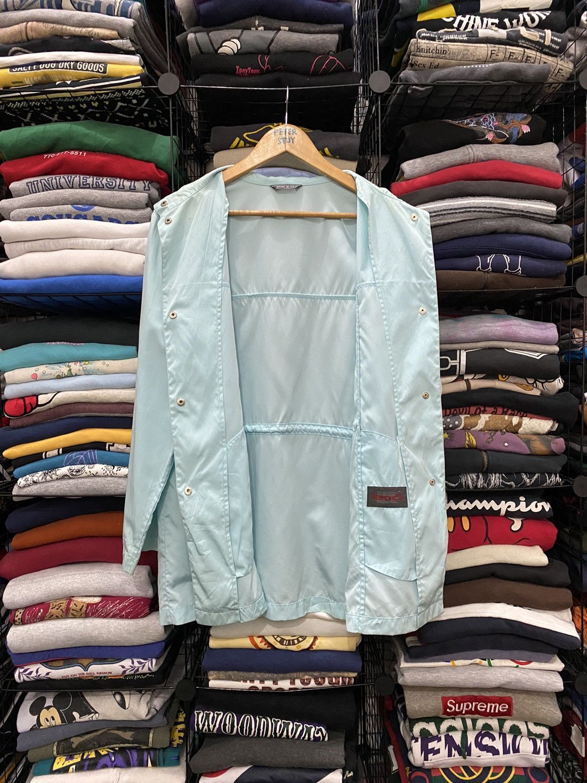 Designer LANDI MADE ITALY LIGHT JACKET Size US S / EU 44-46 / 1 - 4 Thumbnail