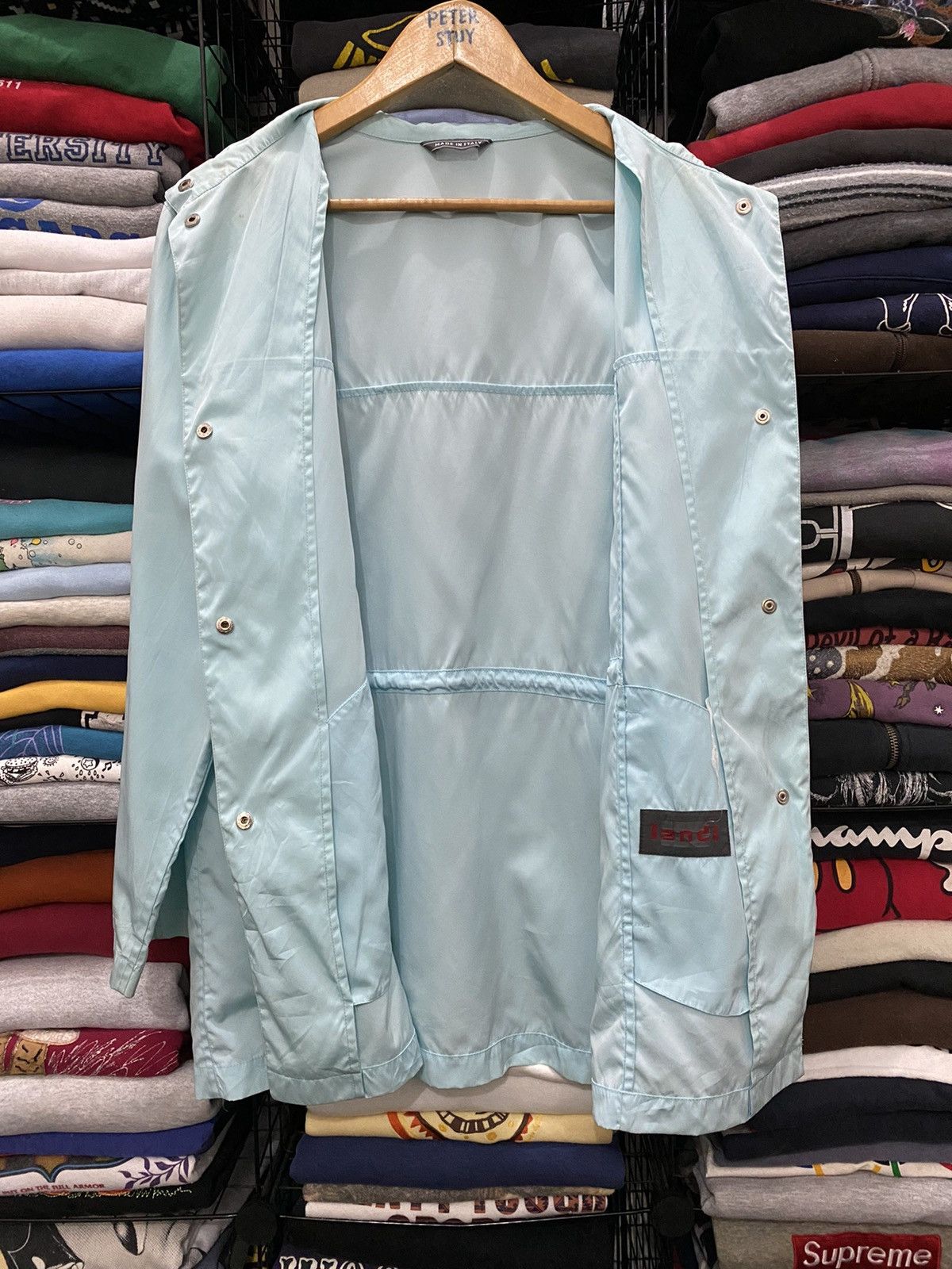 Designer LANDI MADE ITALY LIGHT JACKET Size US S / EU 44-46 / 1 - 5 Thumbnail