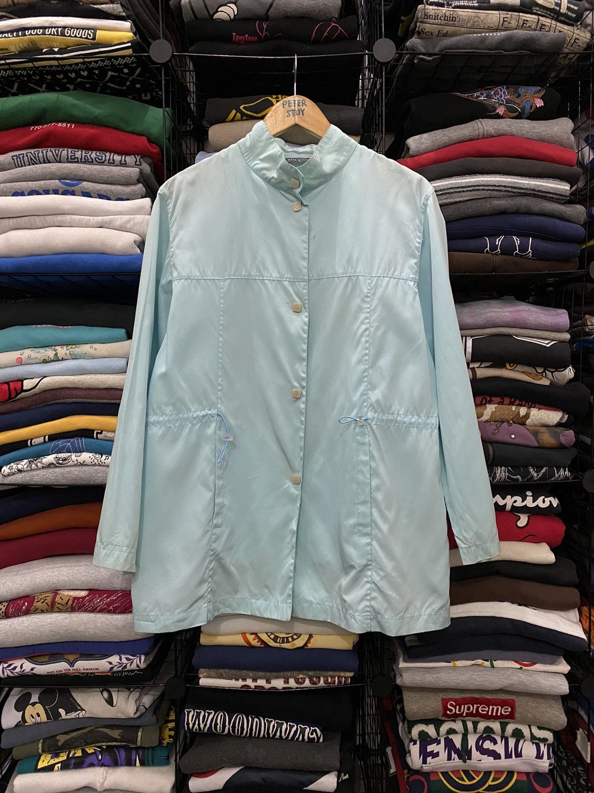 Designer LANDI MADE ITALY LIGHT JACKET Size US S / EU 44-46 / 1 - 1 Thumbnail