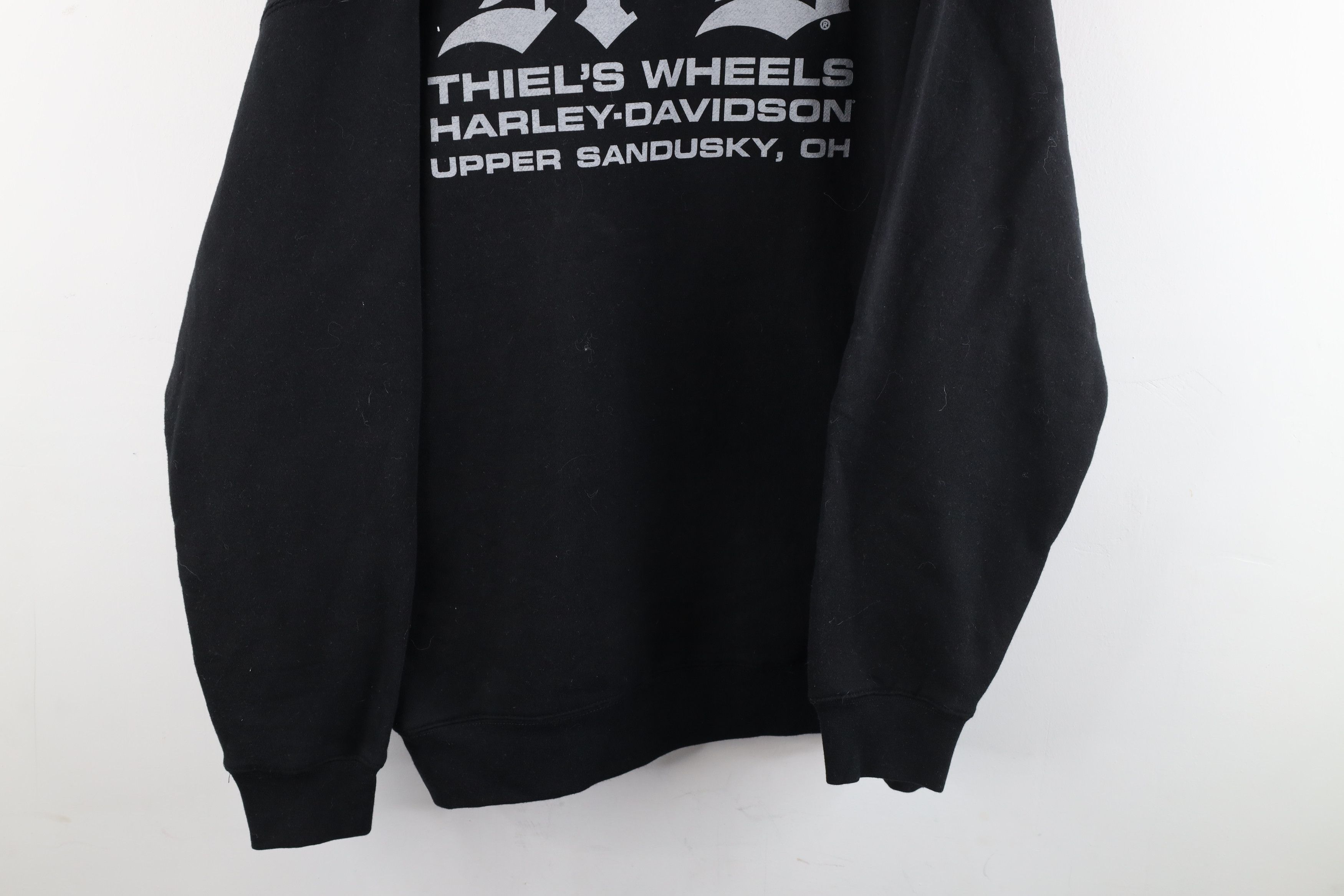 Harley Davidson × Vintage NOS Vintage Harley Davidson Double Sided Hoodie Sweatshirt Size US XL / EU 56 / 4 - 8 Thumbnail