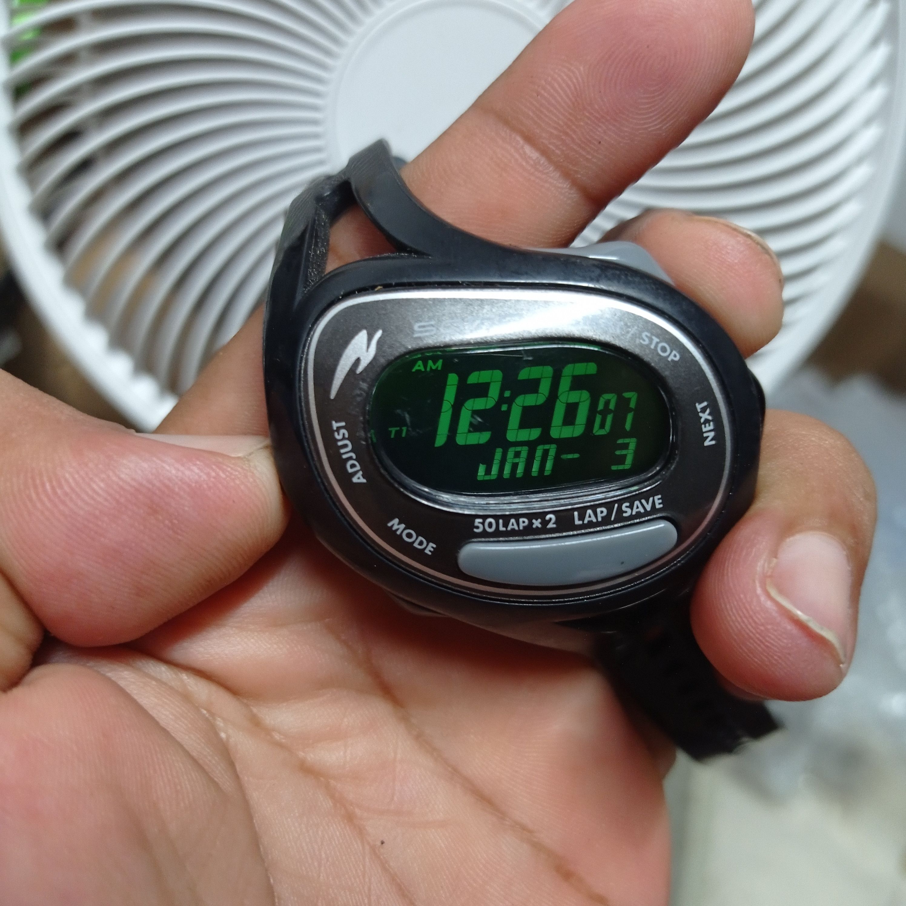 Japanese Brand Vintage SOMA Watch (WJ23-4000) Sports Like NIKE Watch Size ONE SIZE - 1 Thumbnail