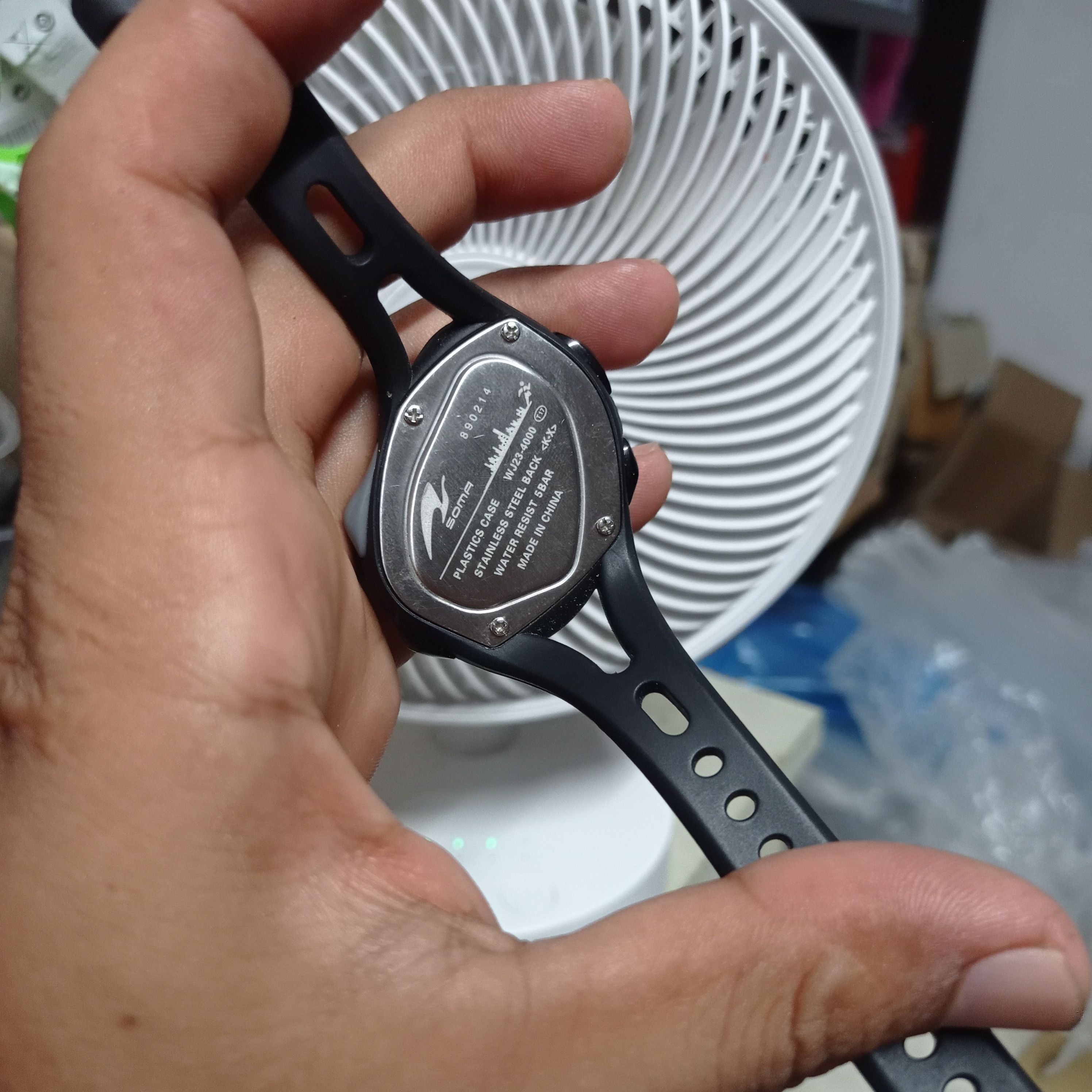 Japanese Brand Vintage SOMA Watch (WJ23-4000) Sports Like NIKE Watch Size ONE SIZE - 15 Thumbnail