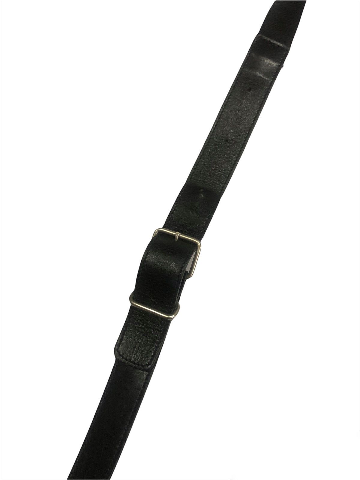 Yohji Yamamoto OG Yohji Yamamoto Y'Saccs Leather Hybrid Medium Sling Bag Size ONE SIZE - 7 Thumbnail