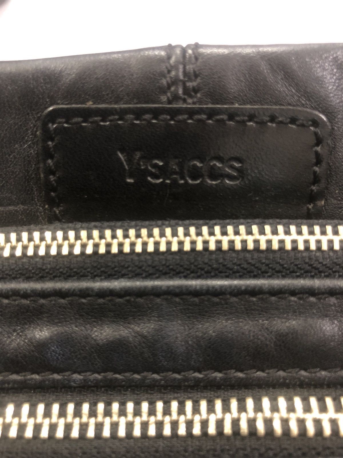Yohji Yamamoto OG Yohji Yamamoto Y'Saccs Leather Hybrid Medium Sling Bag Size ONE SIZE - 8 Thumbnail