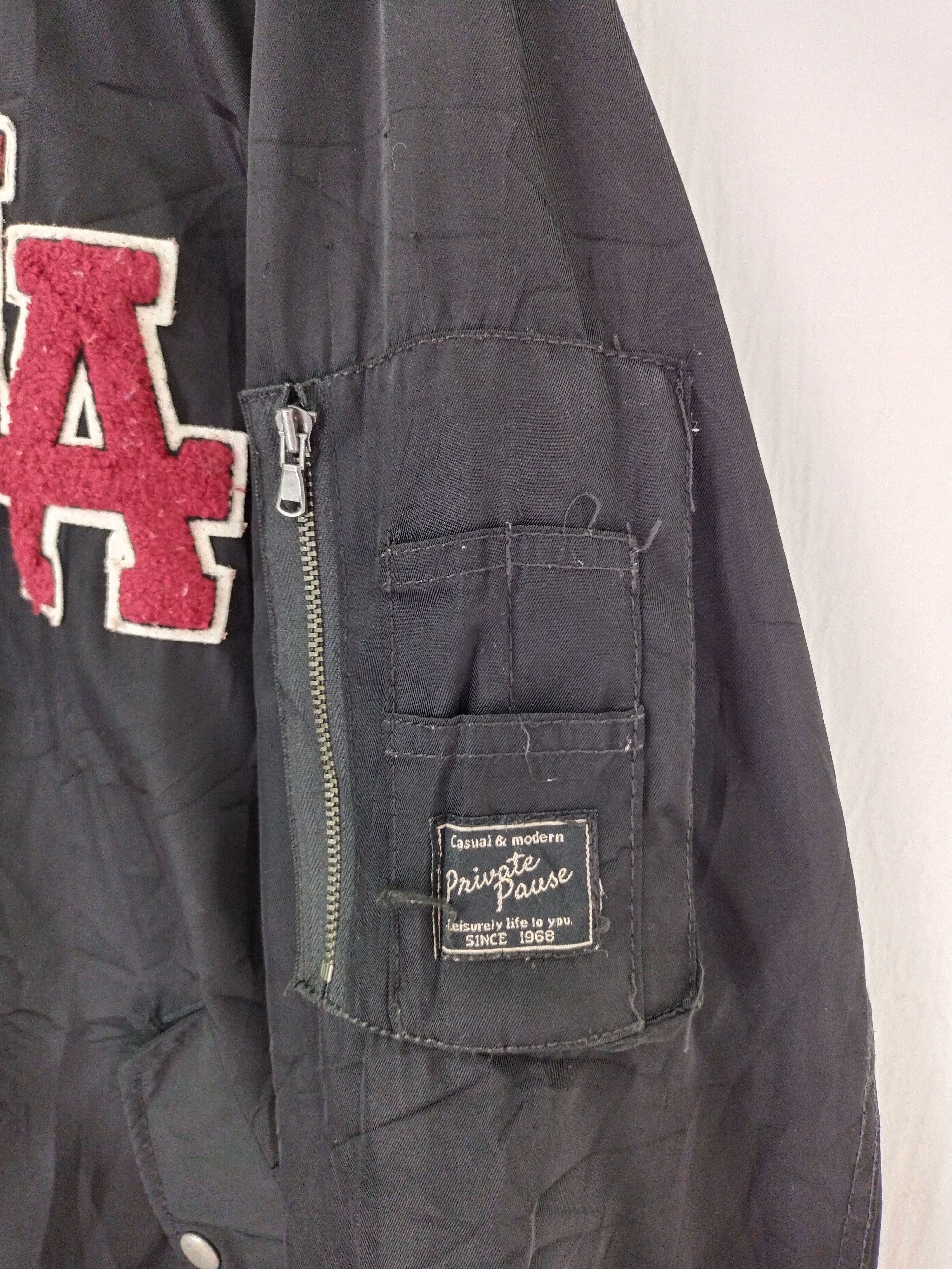 If Six Was Nine × Japanese Brand EMBROIDERY BOMBER VARSITY JACKET Size US M / EU 48-50 / 2 - 8 Thumbnail