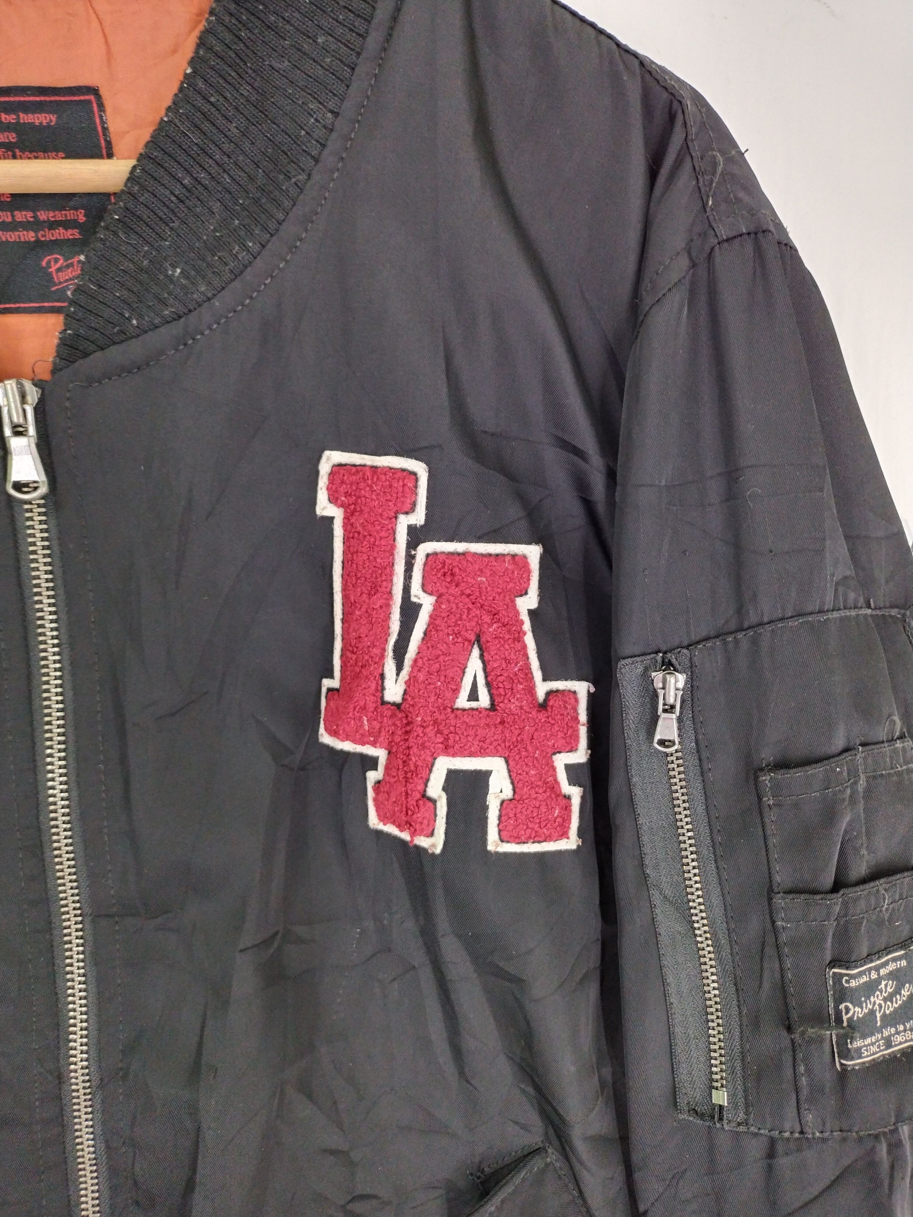 If Six Was Nine × Japanese Brand EMBROIDERY BOMBER VARSITY JACKET Size US M / EU 48-50 / 2 - 10 Thumbnail