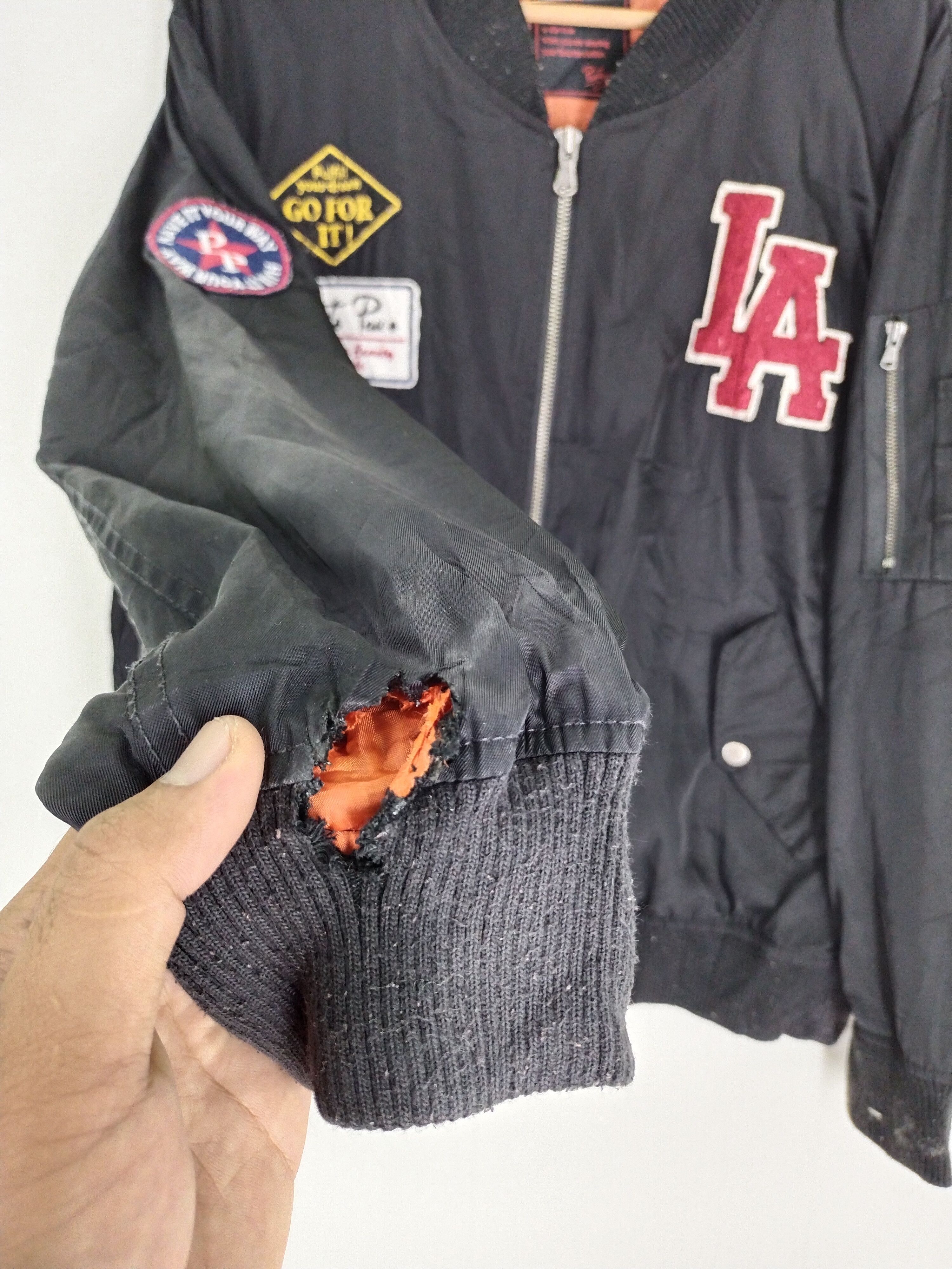 If Six Was Nine × Japanese Brand EMBROIDERY BOMBER VARSITY JACKET Size US M / EU 48-50 / 2 - 5 Thumbnail
