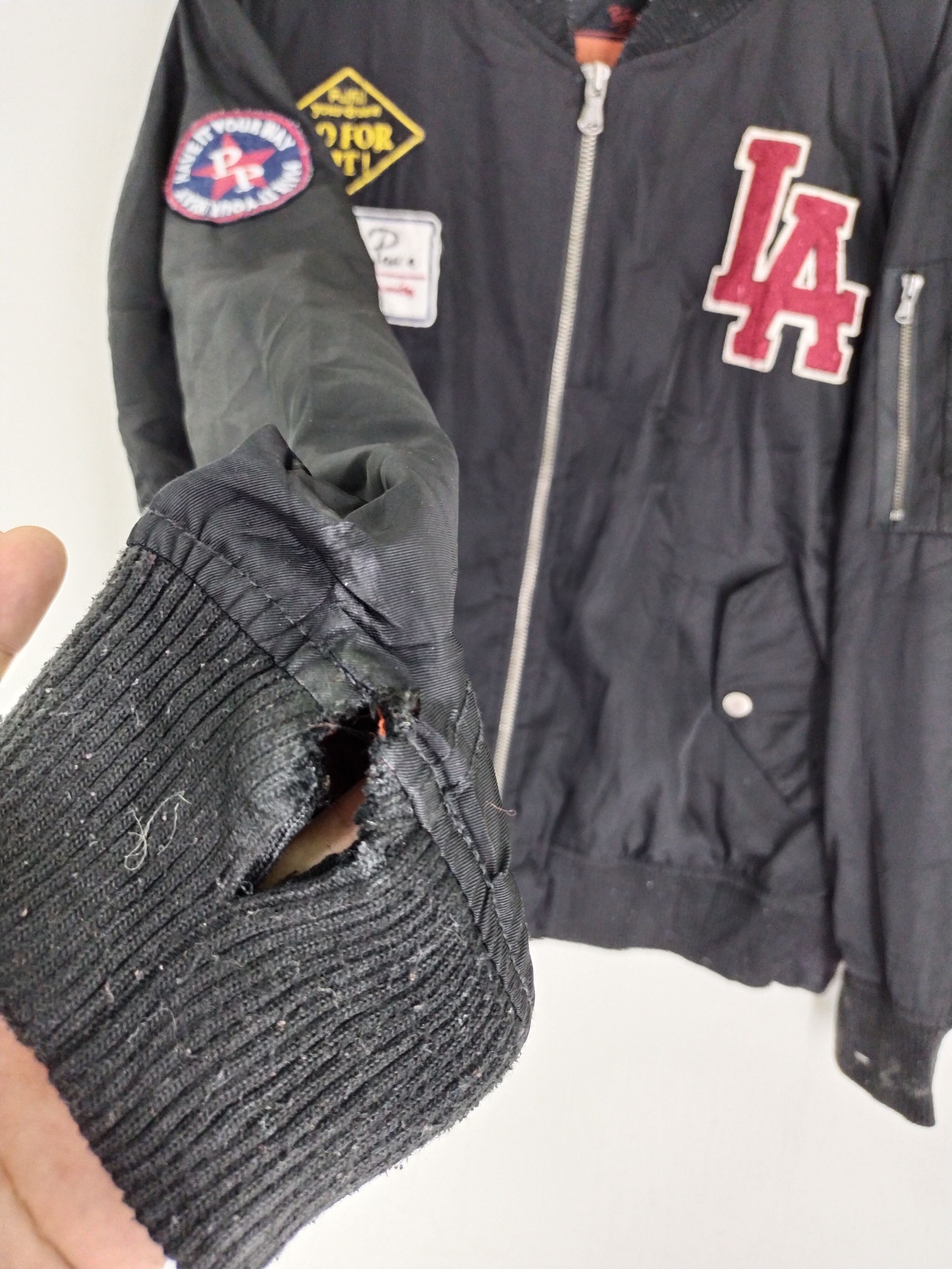 If Six Was Nine × Japanese Brand EMBROIDERY BOMBER VARSITY JACKET Size US M / EU 48-50 / 2 - 4 Thumbnail