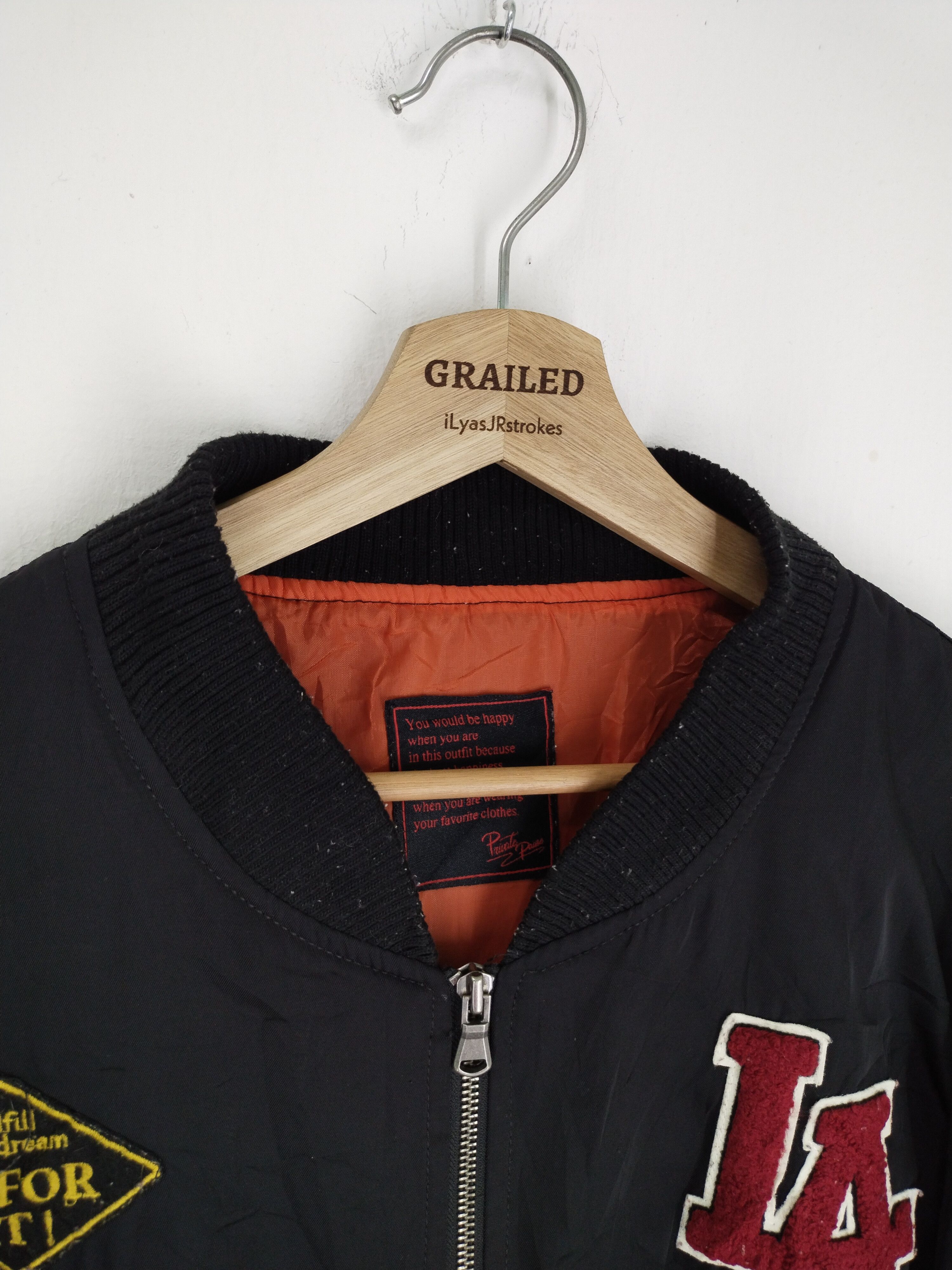 If Six Was Nine × Japanese Brand EMBROIDERY BOMBER VARSITY JACKET Size US M / EU 48-50 / 2 - 18 Thumbnail