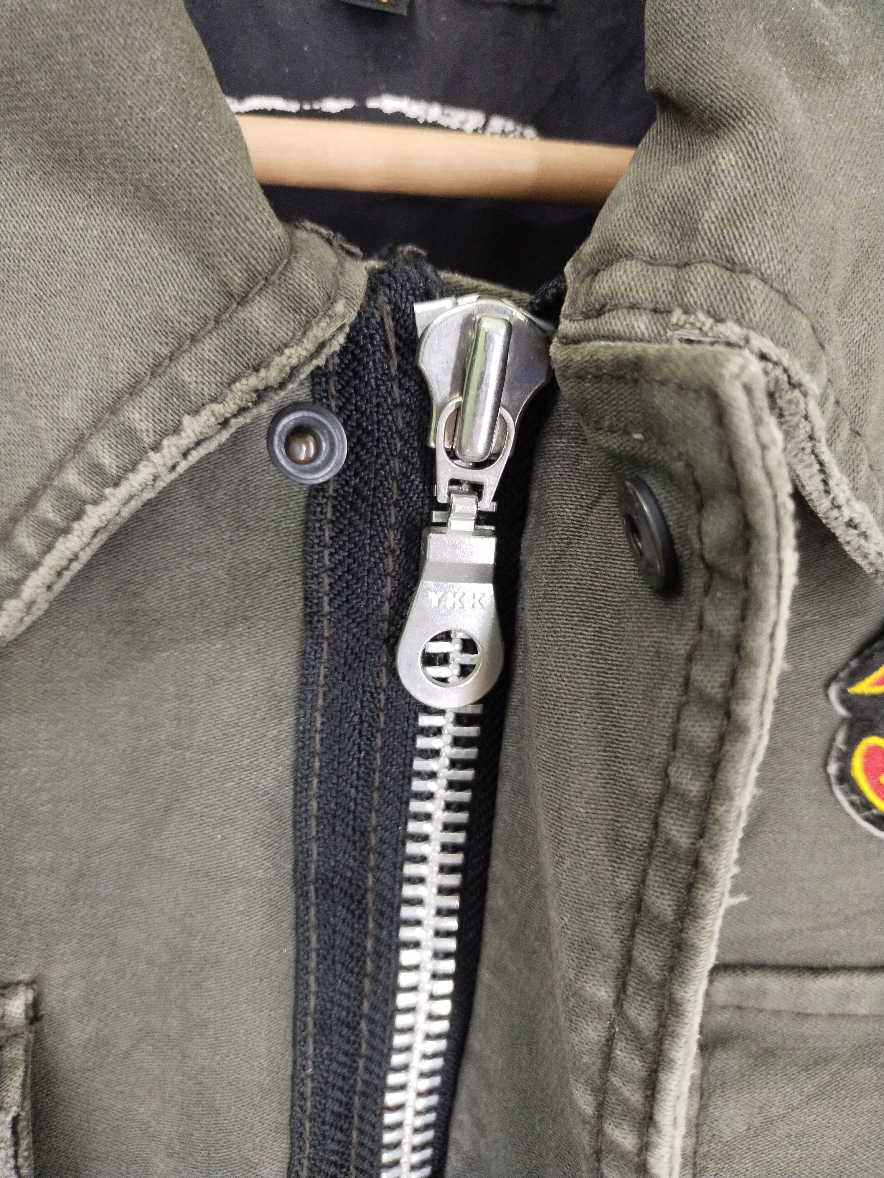 VINTAGE VON DUTCH SKULL TACTICAL JACKET