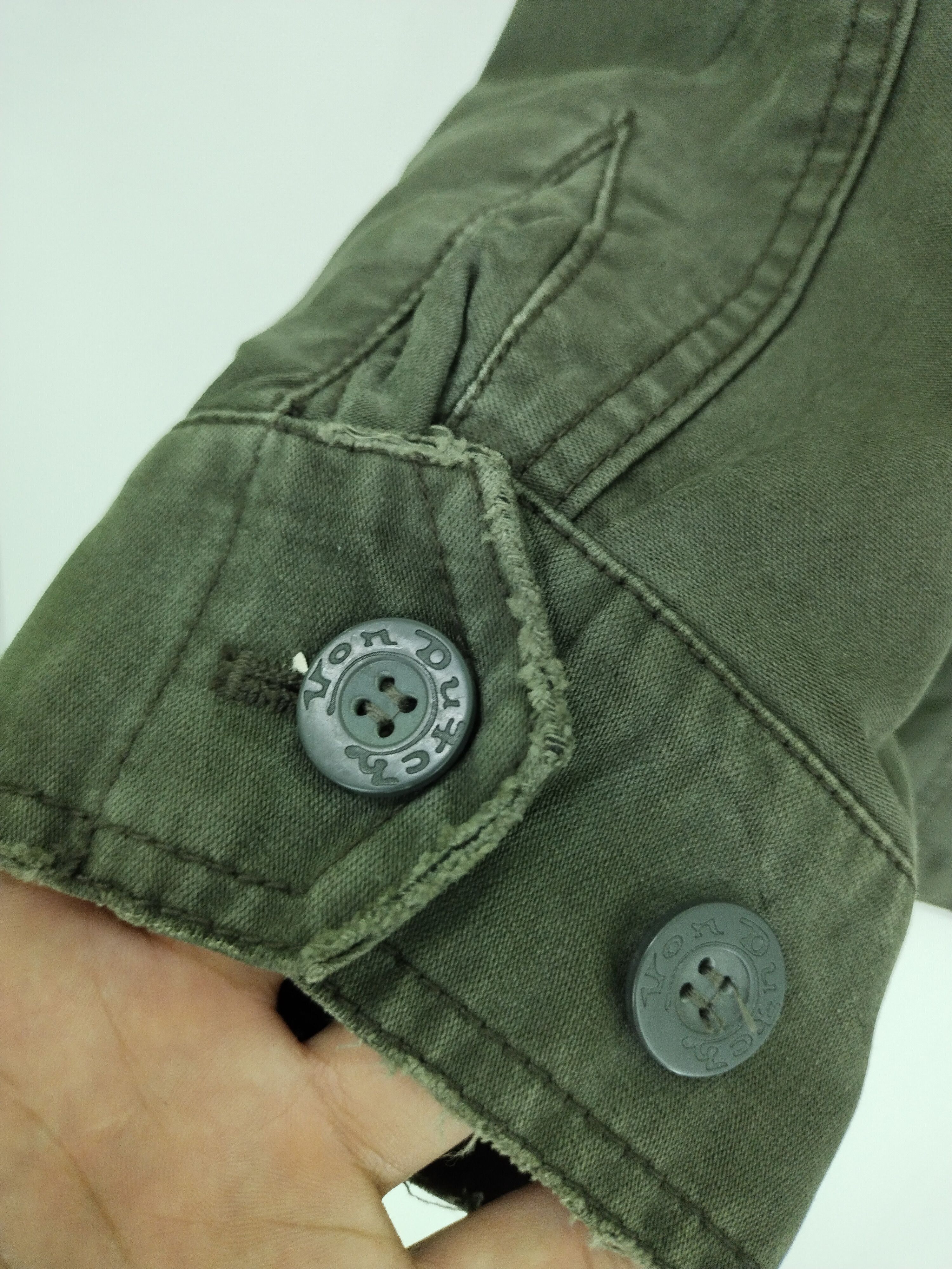 VINTAGE VON DUTCH SKULL TACTICAL JACKET
