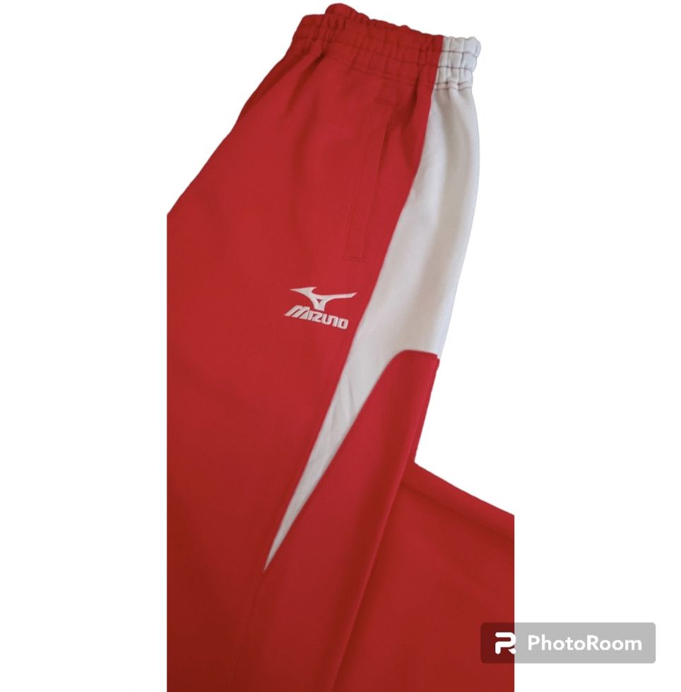 Mizuno Rare🔥🔥Vintage Mizuno Tracktop Pants Size US 26 / EU 42 - 6 Thumbnail