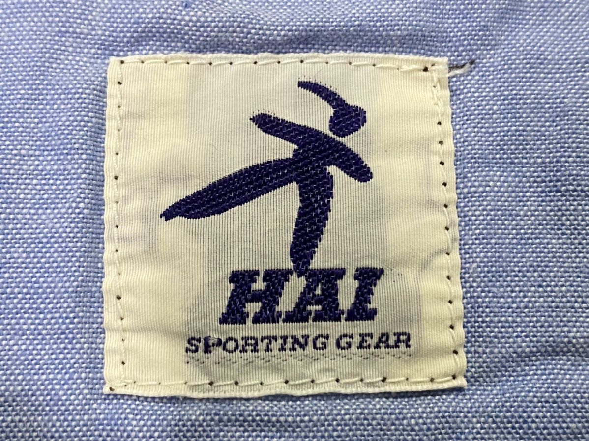 Hai Sporting Gear Vintage Issey Miyake Hai Sporting Gear Striped Sweatshirt Size US M / EU 48-50 / 2 - 8 Thumbnail