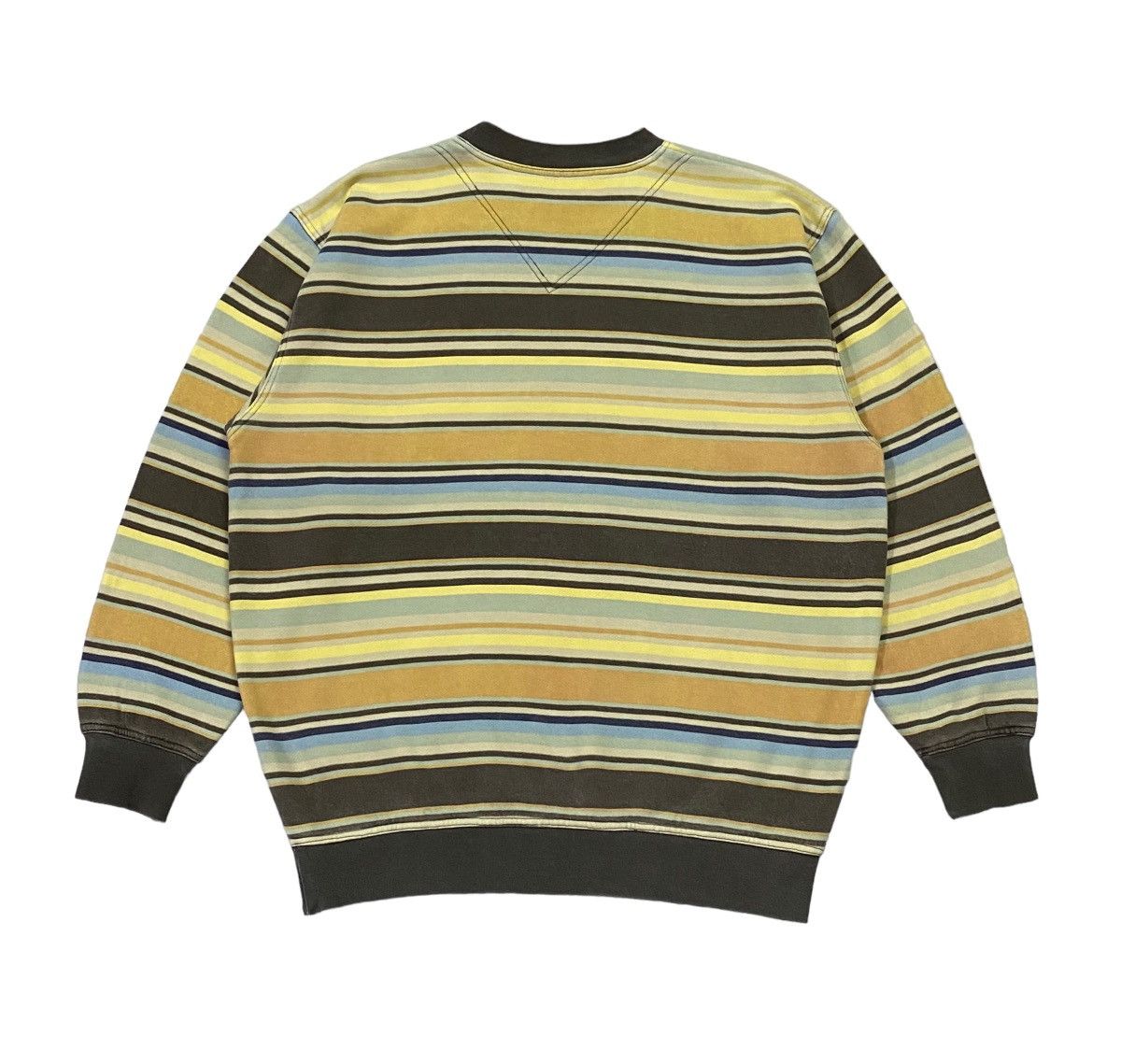 Hai Sporting Gear Vintage Issey Miyake Hai Sporting Gear Striped Sweatshirt Size US M / EU 48-50 / 2 - 3 Thumbnail