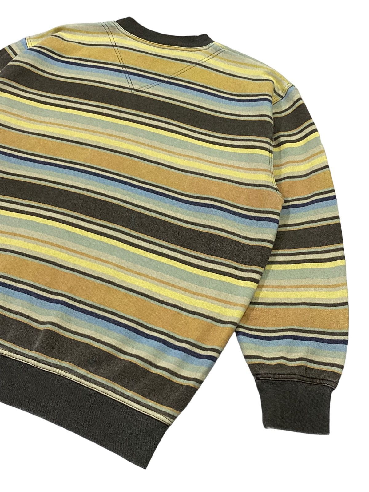 Hai Sporting Gear Vintage Issey Miyake Hai Sporting Gear Striped Sweatshirt Size US M / EU 48-50 / 2 - 17 Thumbnail