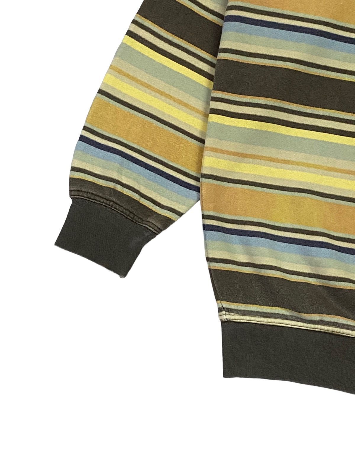 Hai Sporting Gear Vintage Issey Miyake Hai Sporting Gear Striped Sweatshirt Size US M / EU 48-50 / 2 - 13 Thumbnail