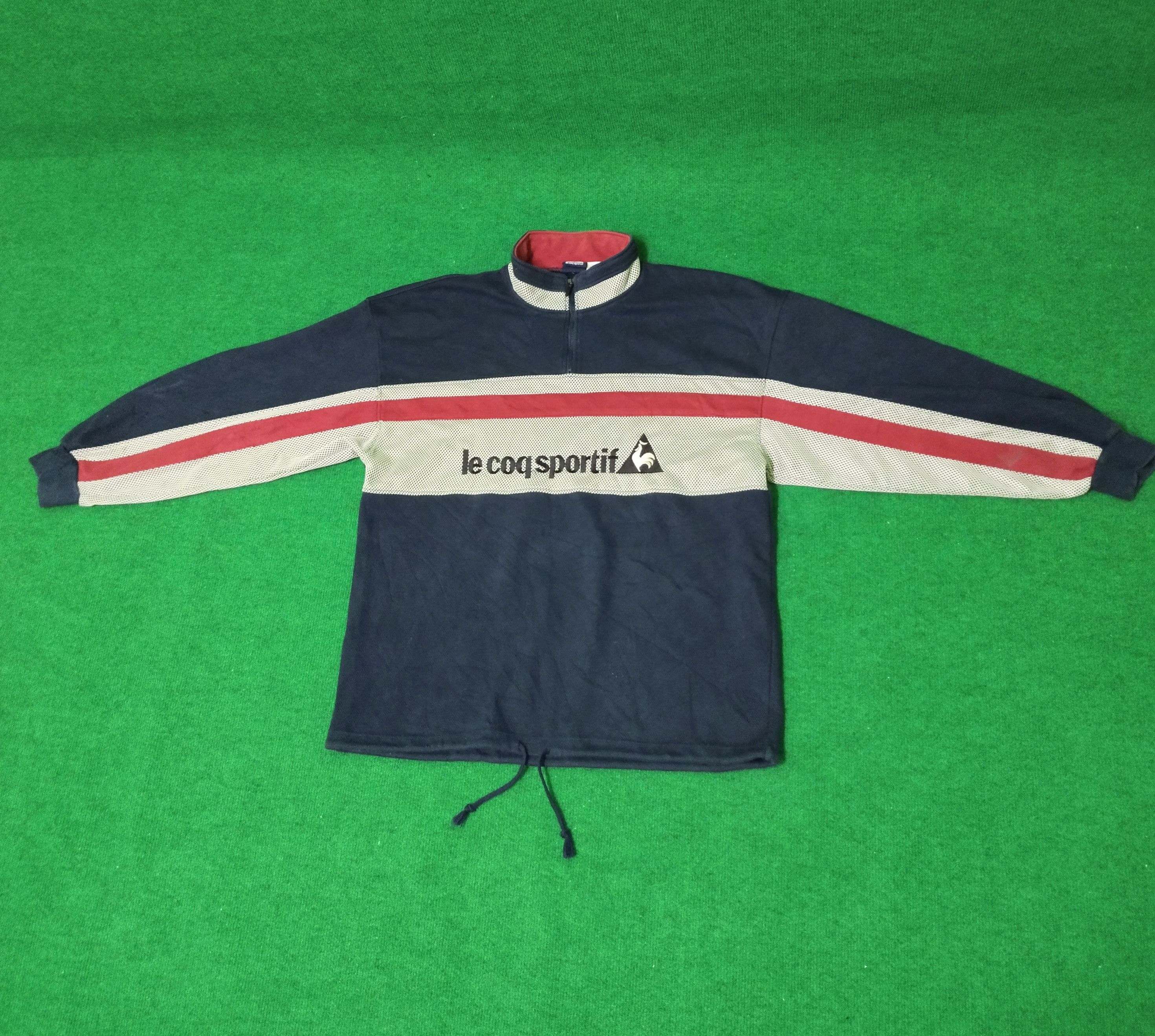 Vintage Sweater Le Coq Sportif Big Logo Embroidery