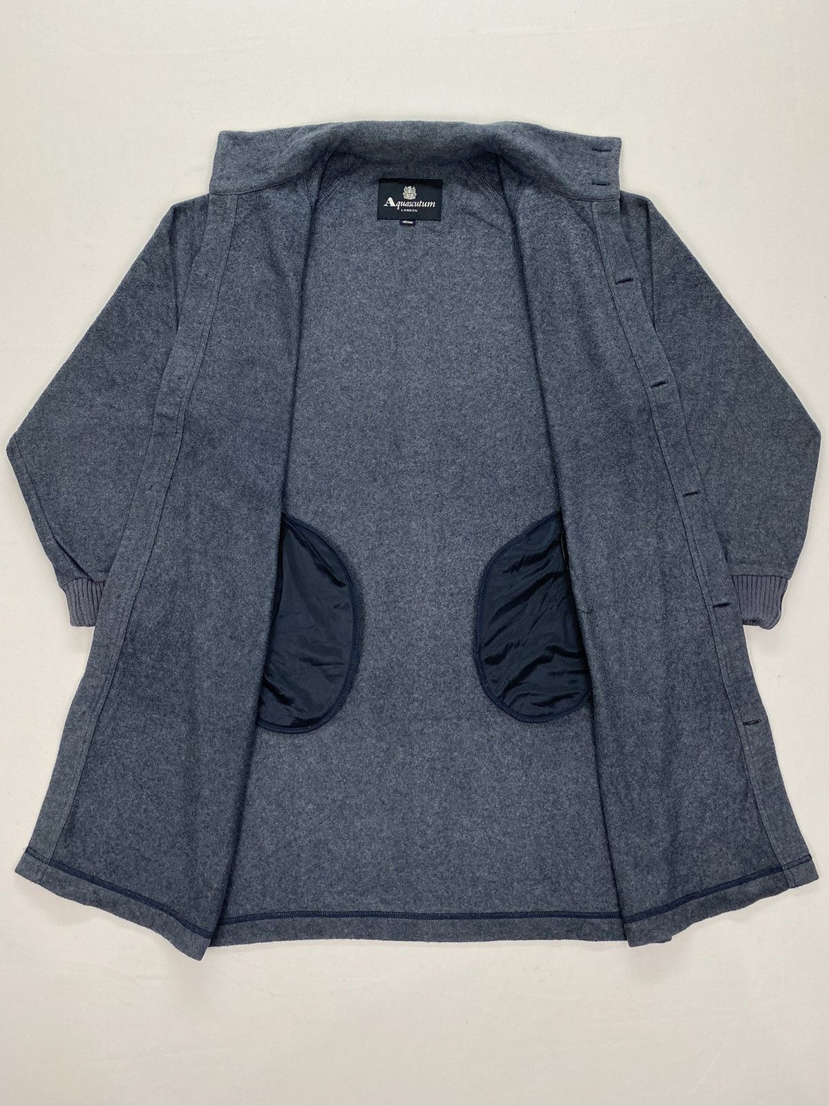 Aquascutum × Designer Aquascutum London Fleece Coat Size US M / EU 48-50 / 2 - 7 Thumbnail