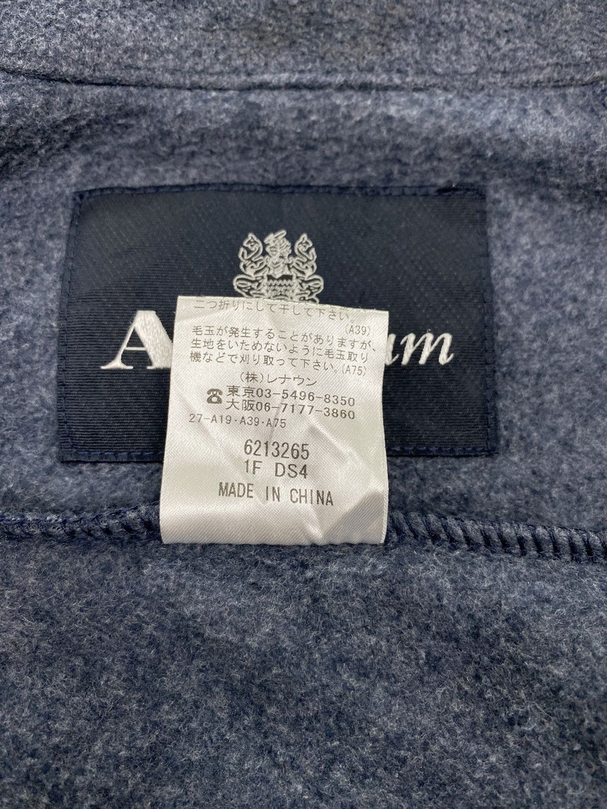 Aquascutum × Designer Aquascutum London Fleece Coat Size US M / EU 48-50 / 2 - 9 Thumbnail