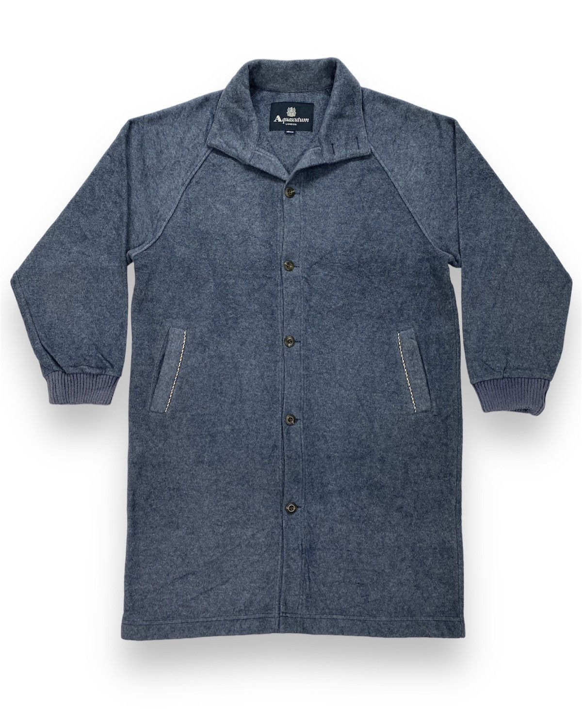 Aquascutum × Designer Aquascutum London Fleece Coat Size US M / EU 48-50 / 2 - 1 Thumbnail