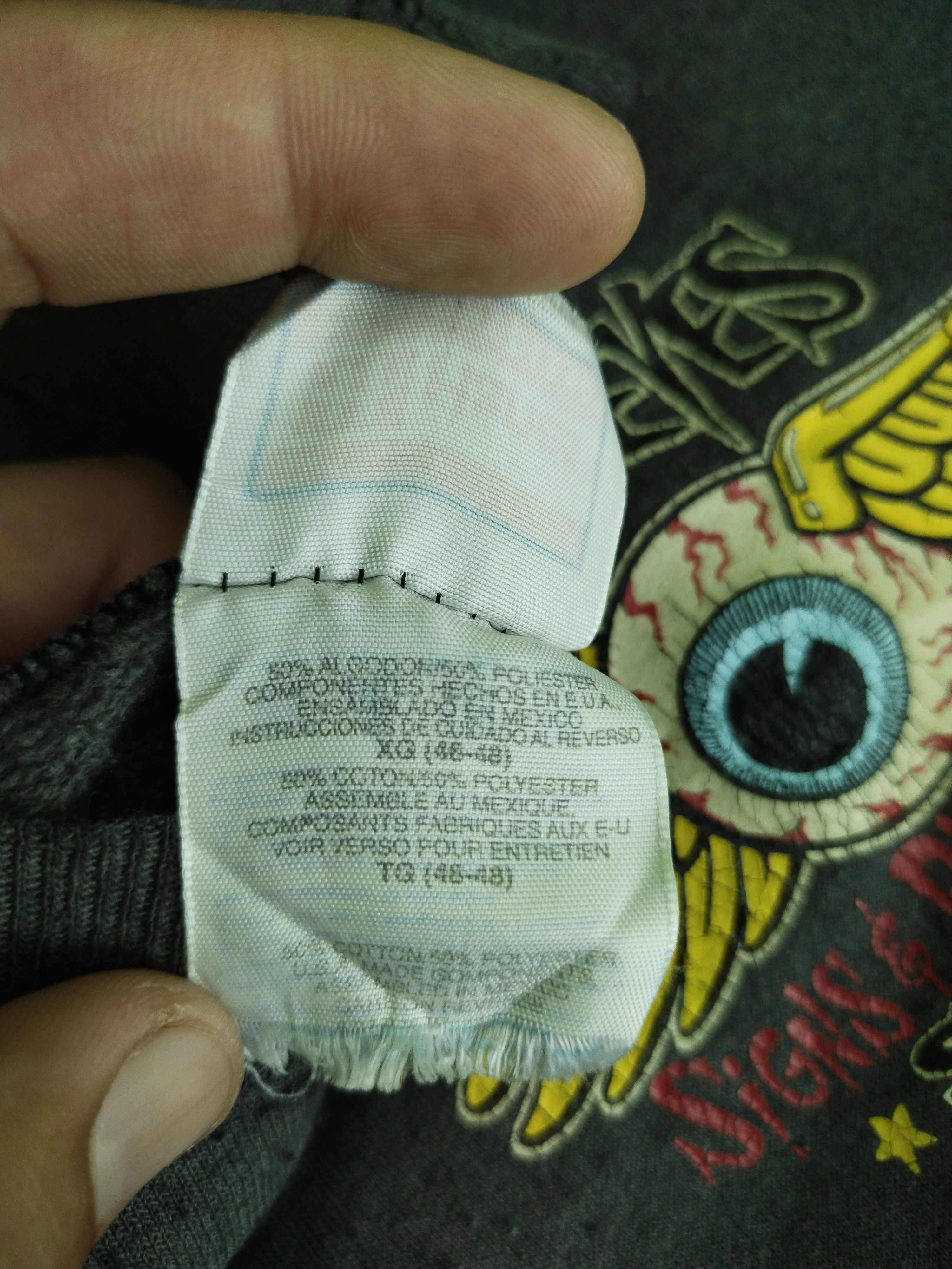 If Six Was Nine × Moon Collective × Vintage VINTAGE MOON EYES FLYING EYES SIGNS PIRATRIPING SWEATSHIRT Size US L / EU 52-54 / 3 - 9 Thumbnail