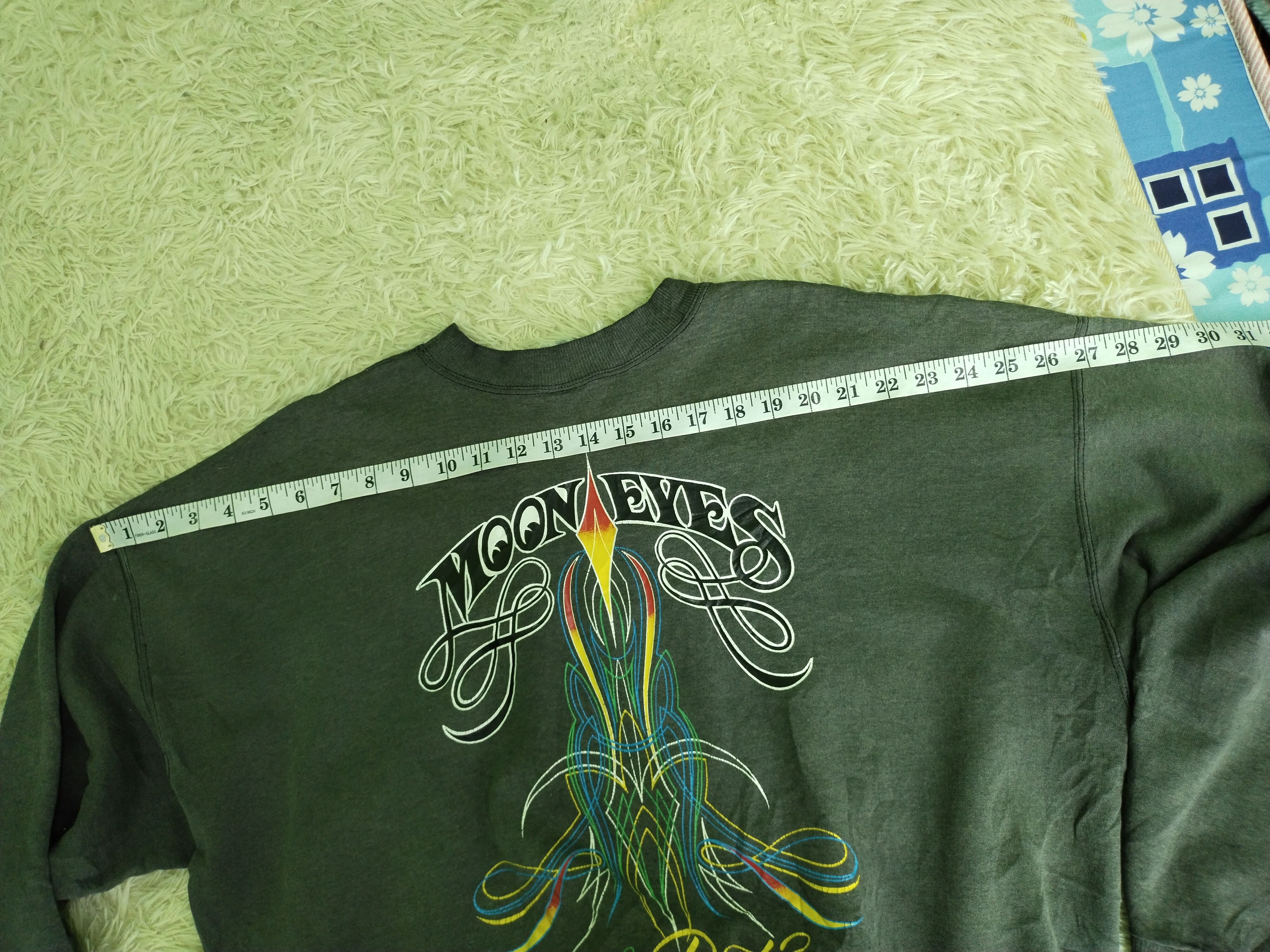 If Six Was Nine × Moon Collective × Vintage VINTAGE MOON EYES FLYING EYES SIGNS PIRATRIPING SWEATSHIRT Size US L / EU 52-54 / 3 - 11 Thumbnail