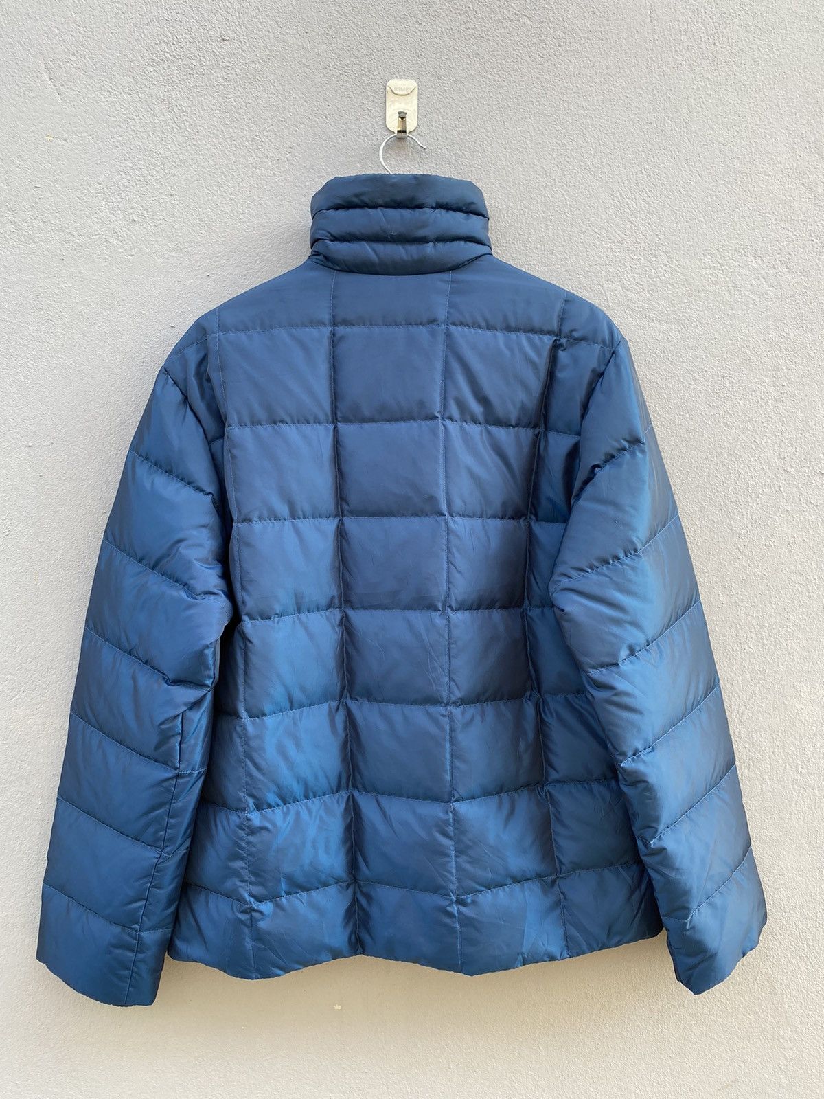 Japanese Brand vintage 90s uniqlo puffer down metallic blue jacket Size US L / EU 52-54 / 3 - 10 Thumbnail
