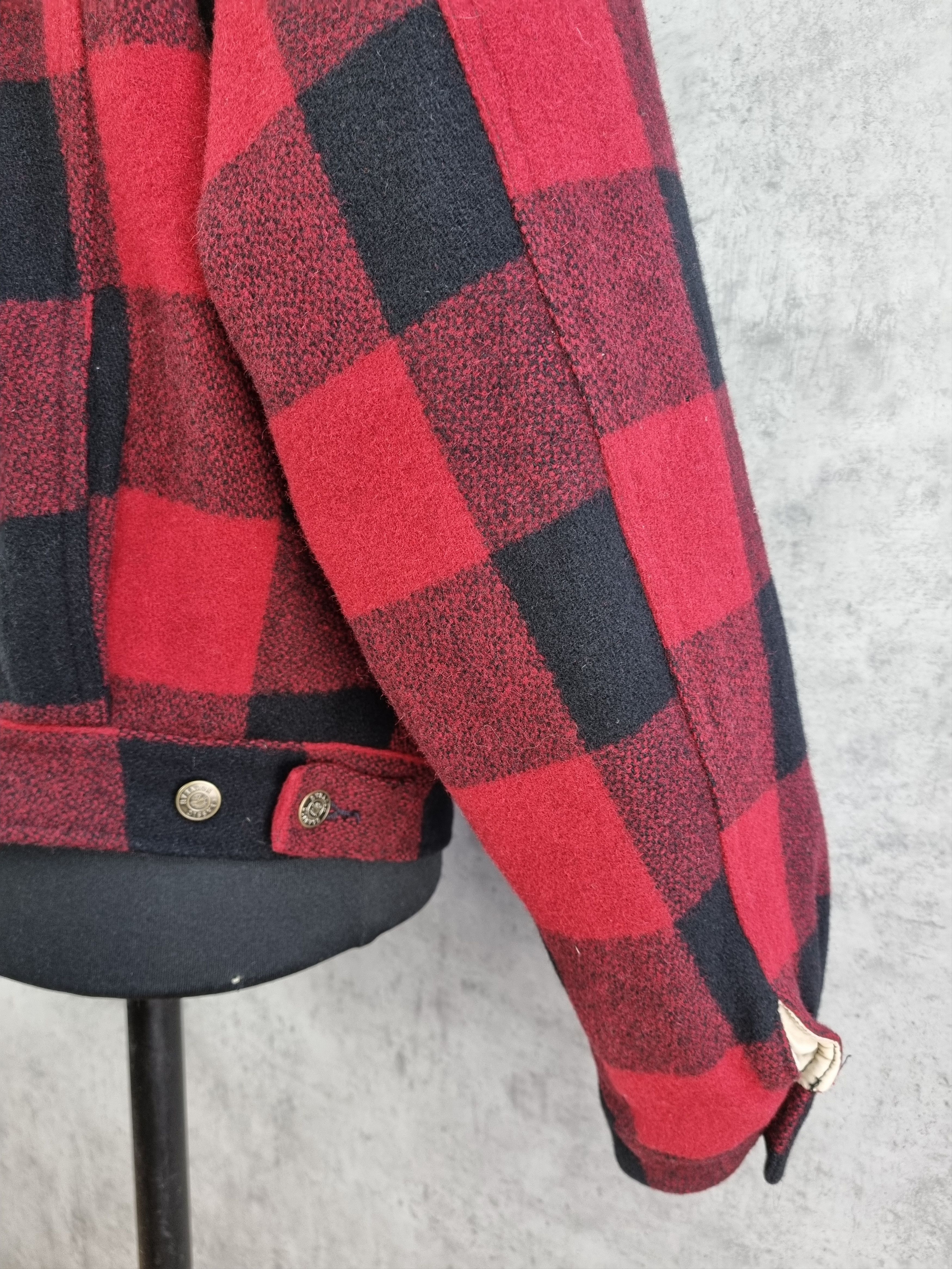 Other 90s Classic NOUVEAU Aesthetical Jacket Plaid Red Military Size US XL / EU 56 / 4 - 17 Thumbnail