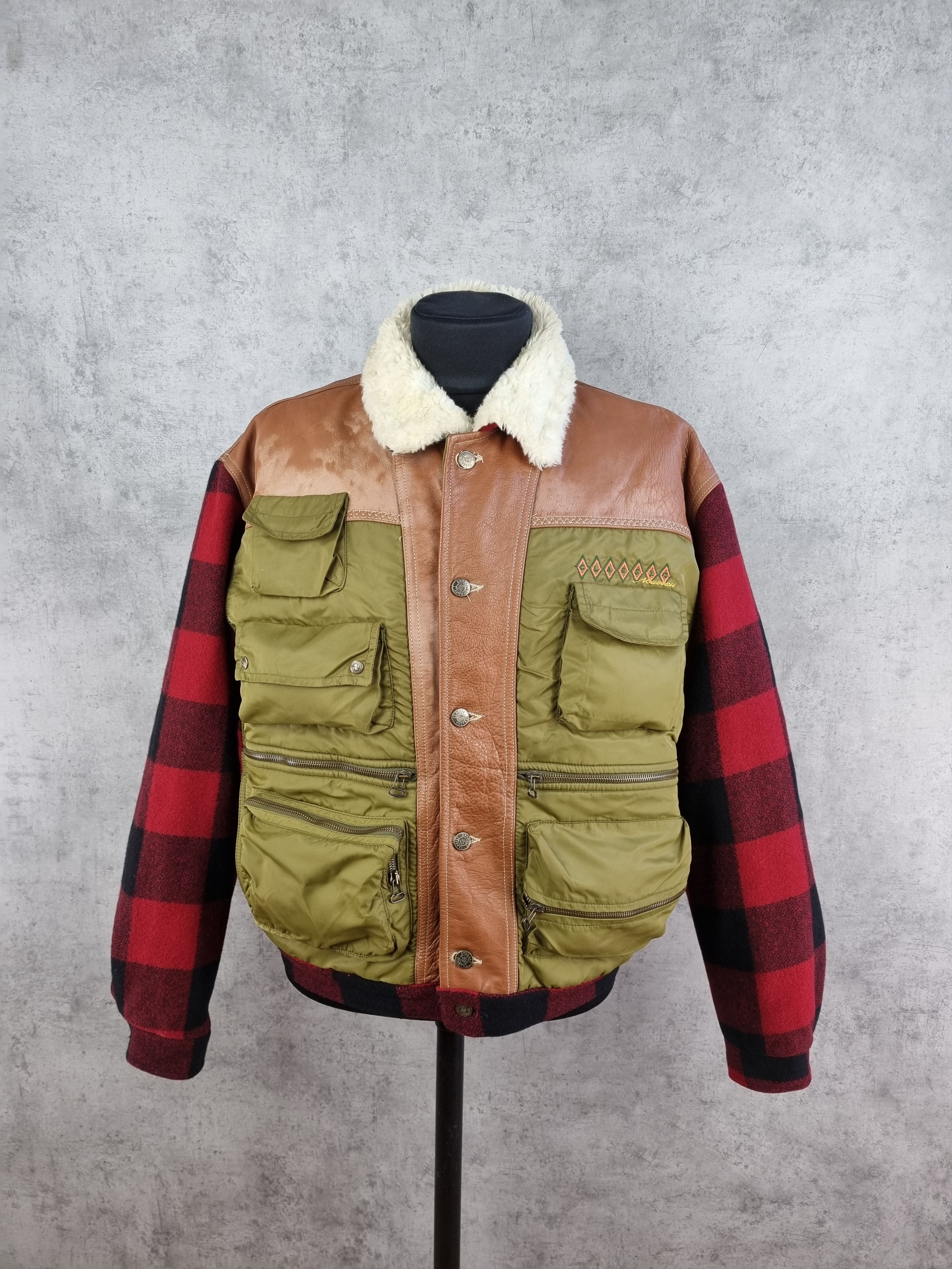 Other 90s Classic NOUVEAU Aesthetical Jacket Plaid Red Military Size US XL / EU 56 / 4 - 23 Thumbnail