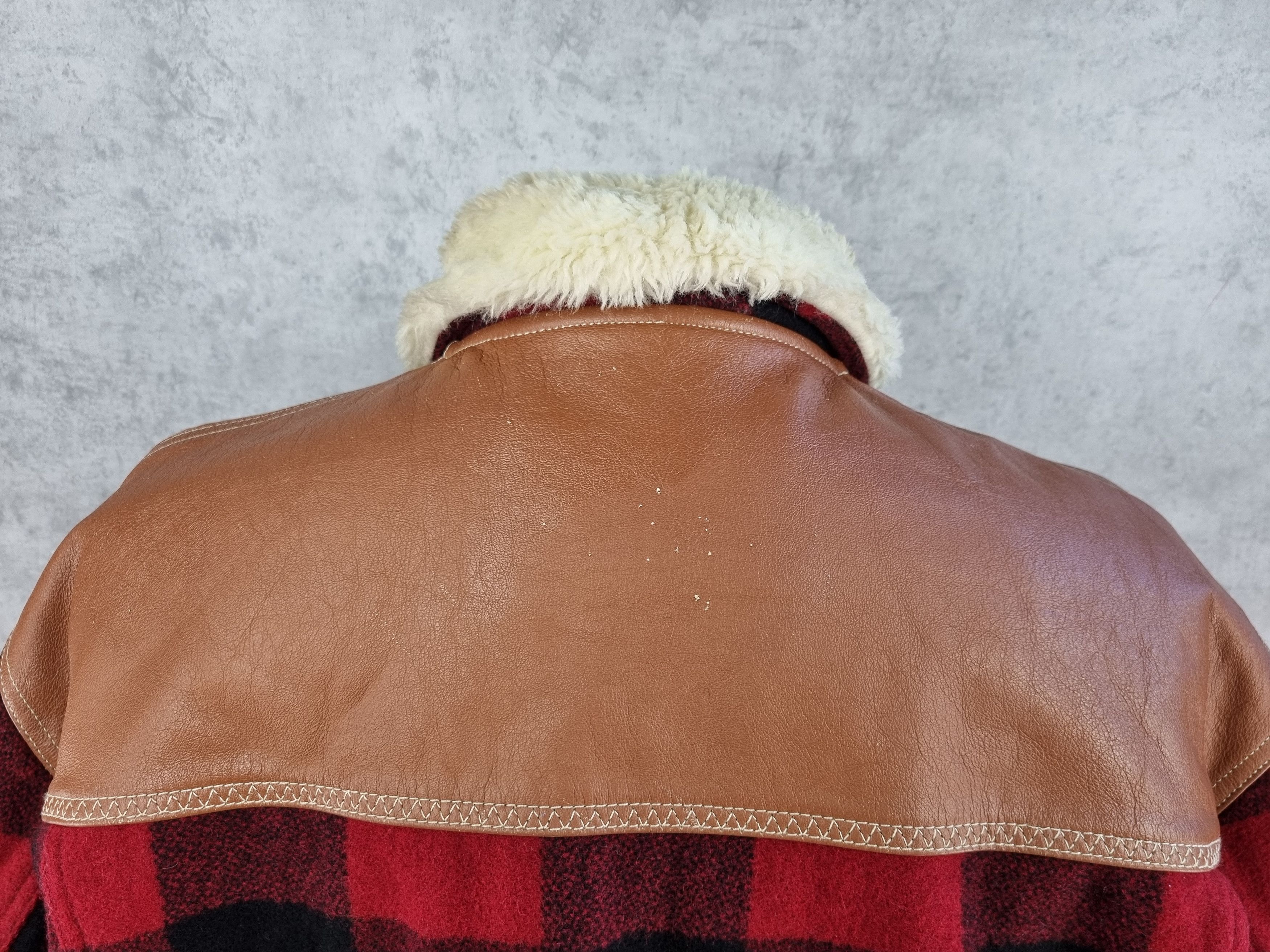 Other 90s Classic NOUVEAU Aesthetical Jacket Plaid Red Military Size US XL / EU 56 / 4 - 14 Thumbnail