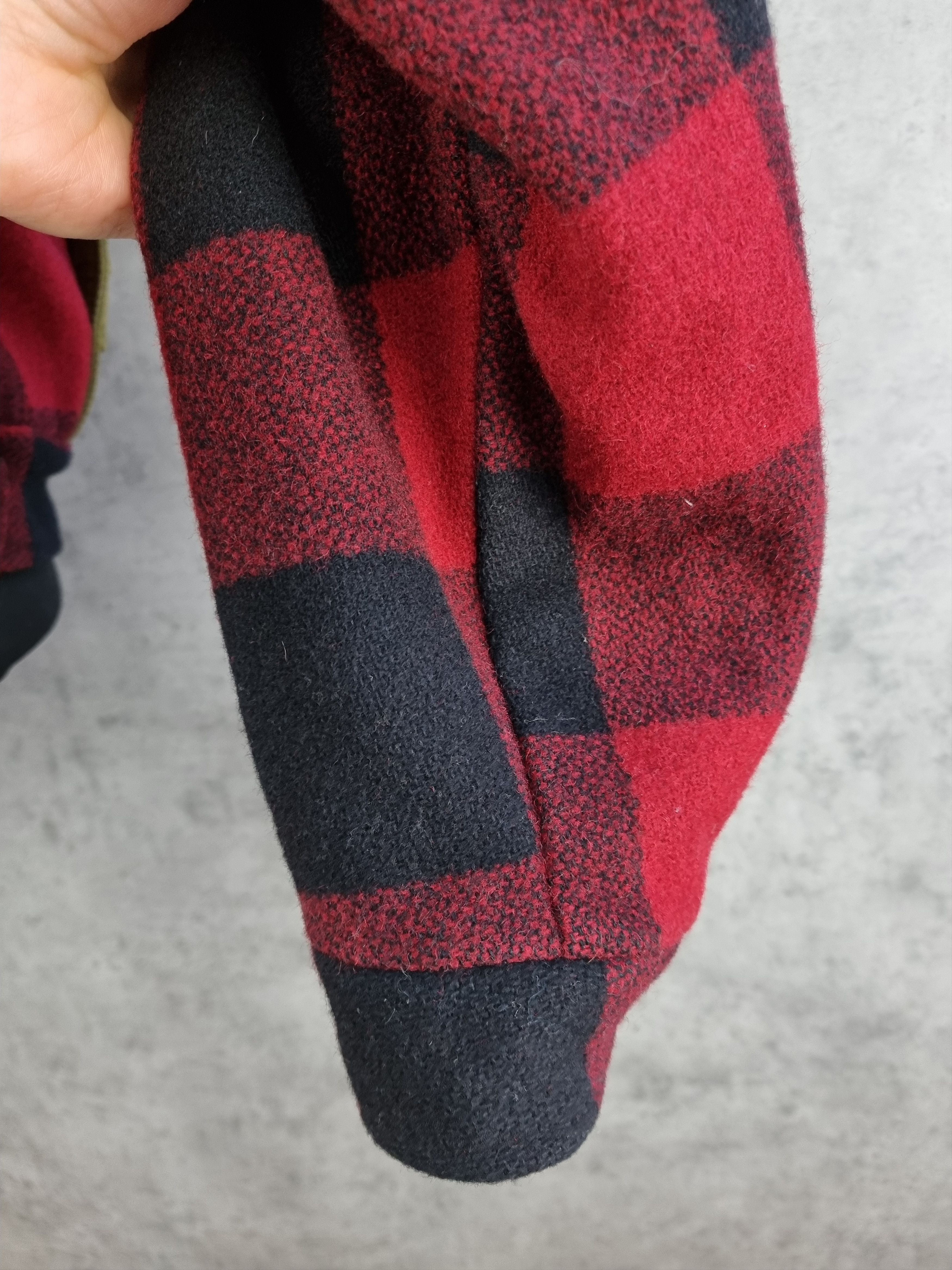 Other 90s Classic NOUVEAU Aesthetical Jacket Plaid Red Military Size US XL / EU 56 / 4 - 18 Thumbnail