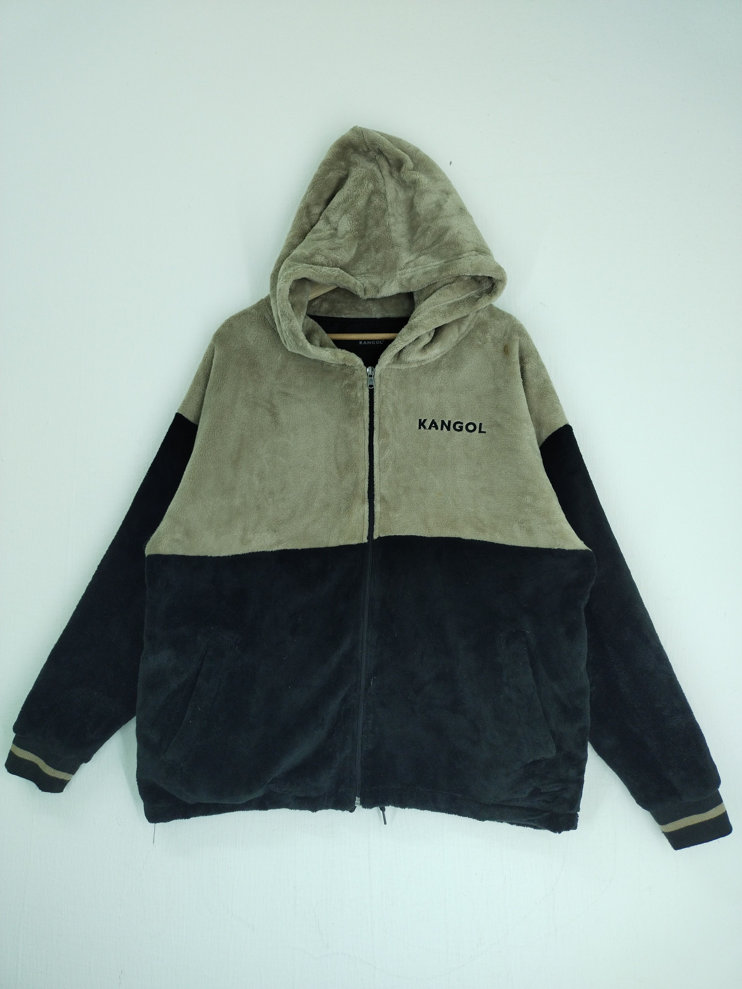 Kangol × Vintage VINTAGE FLEECE KANGOL EMBROIDERY SPELLOUT LOGO HOODIE Size US L / EU 52-54 / 3 - 6 Thumbnail