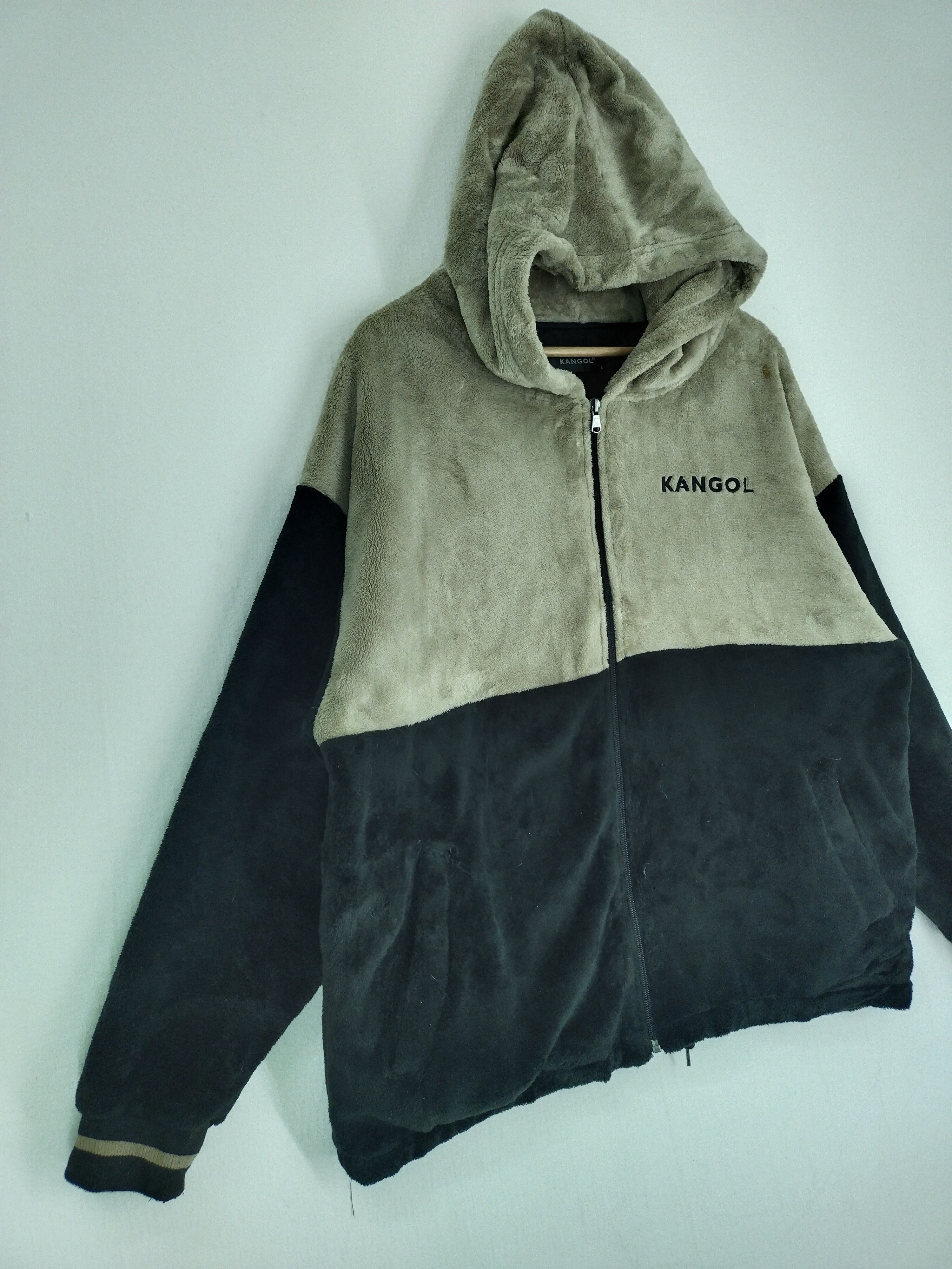 Kangol × Vintage VINTAGE FLEECE KANGOL EMBROIDERY SPELLOUT LOGO HOODIE Size US L / EU 52-54 / 3 - 8 Thumbnail