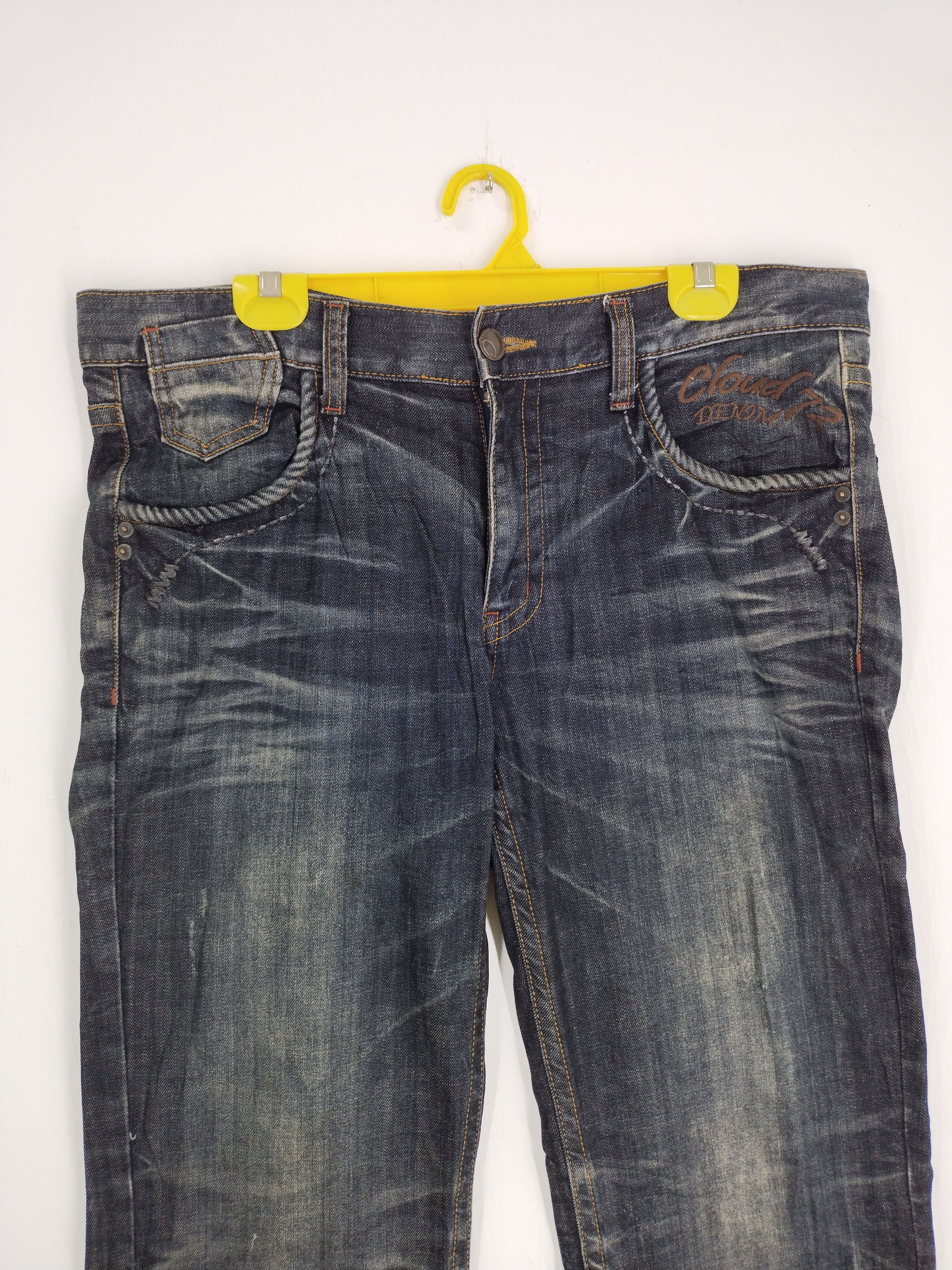Japanese Brand RARE 🔥 VINTAGE CLOUD 72 MAFIA MENS JEANS Size US 39 - 9 Thumbnail