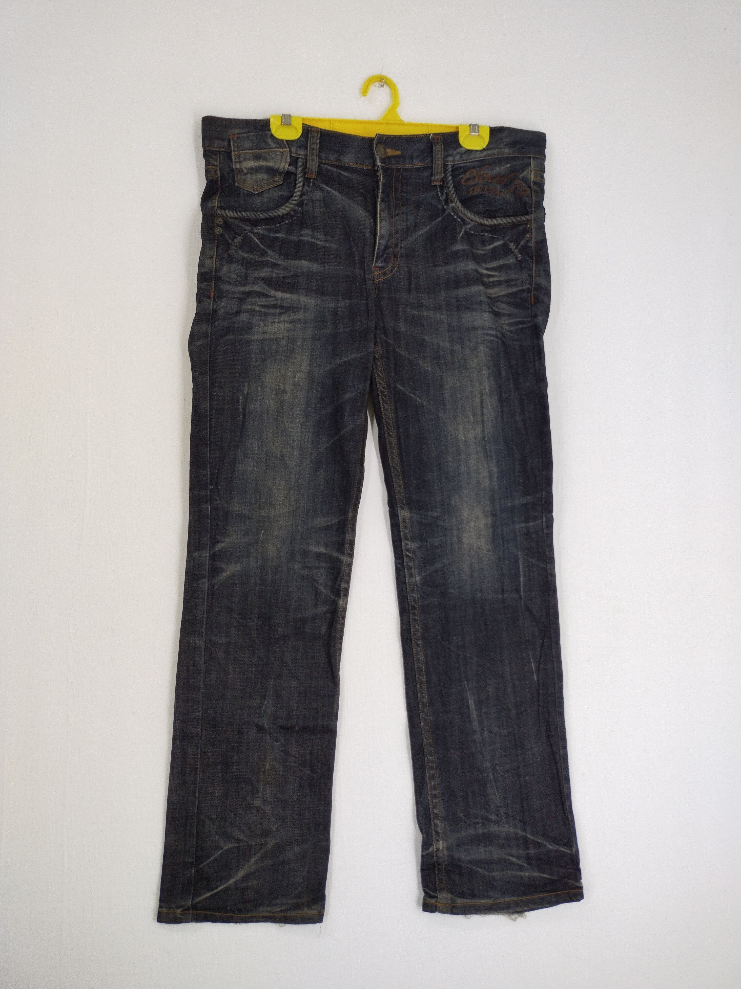 Japanese Brand RARE 🔥 VINTAGE CLOUD 72 MAFIA MENS JEANS Size US 39 - 11 Thumbnail