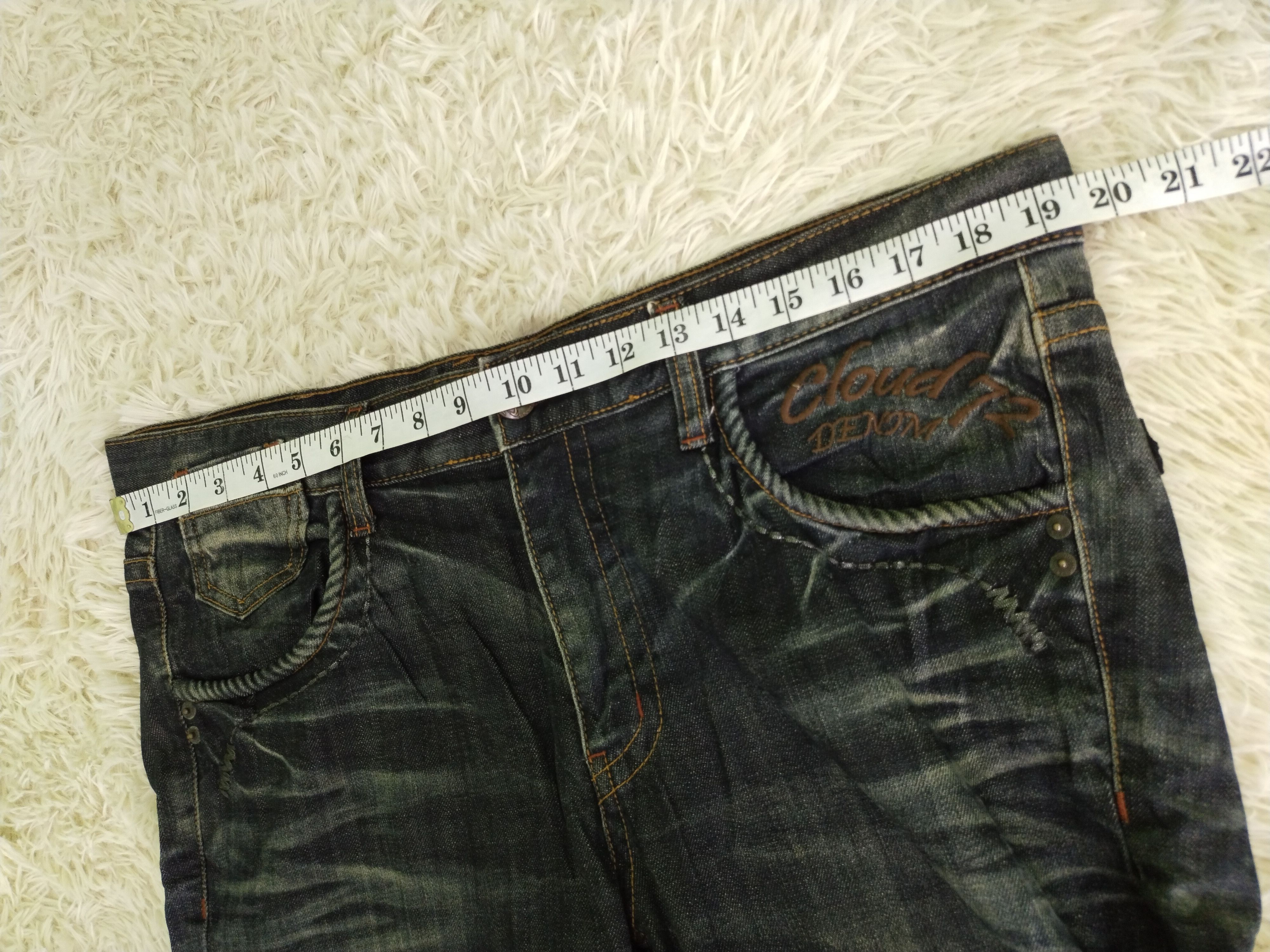 Japanese Brand RARE 🔥 VINTAGE CLOUD 72 MAFIA MENS JEANS Size US 39 - 21 Thumbnail