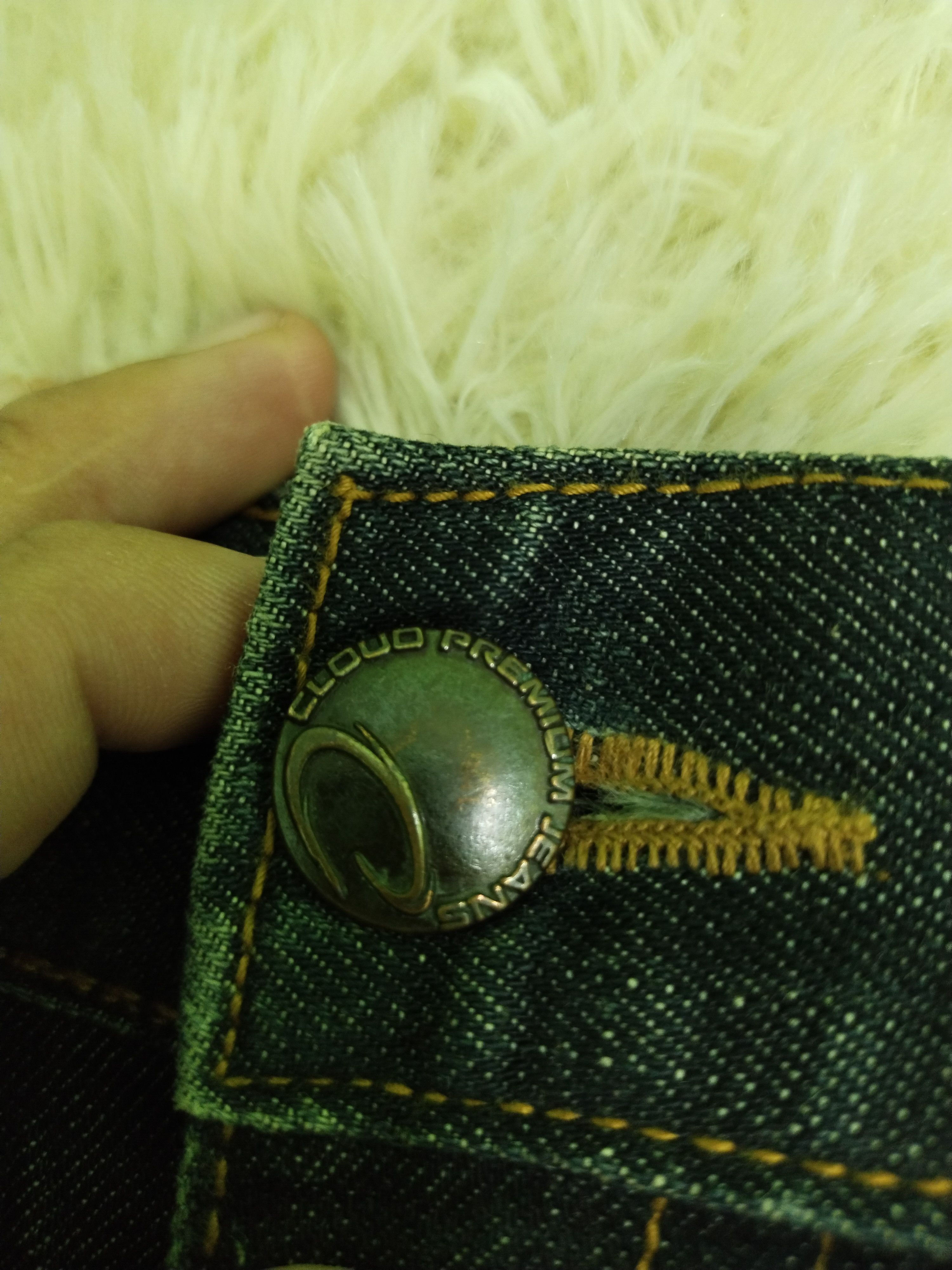 Japanese Brand RARE 🔥 VINTAGE CLOUD 72 MAFIA MENS JEANS Size US 39 - 22 Thumbnail