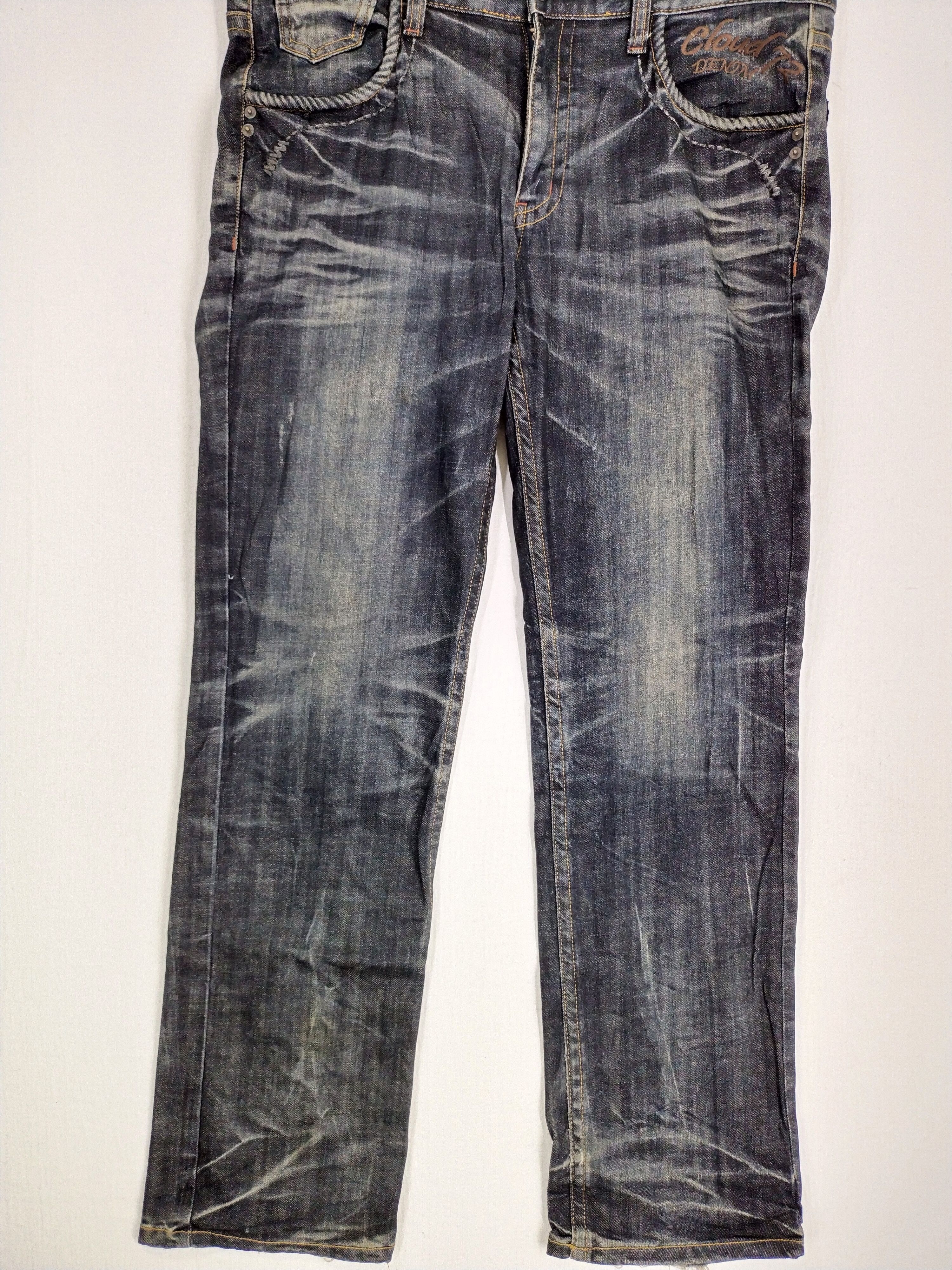 Japanese Brand RARE 🔥 VINTAGE CLOUD 72 MAFIA MENS JEANS Size US 39 - 7 Thumbnail