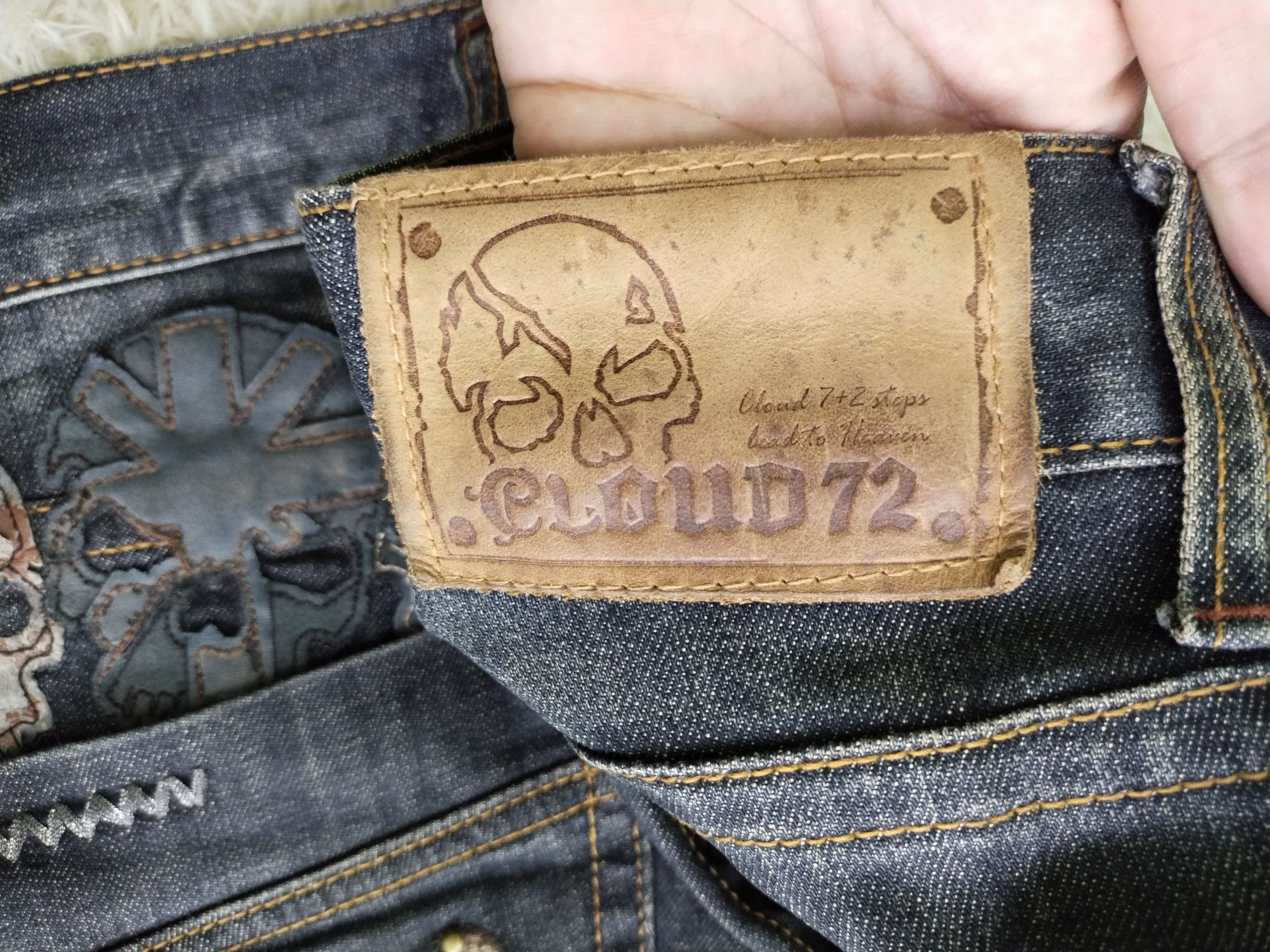 Japanese Brand RARE 🔥 VINTAGE CLOUD 72 MAFIA MENS JEANS Size US 39 - 17 Thumbnail