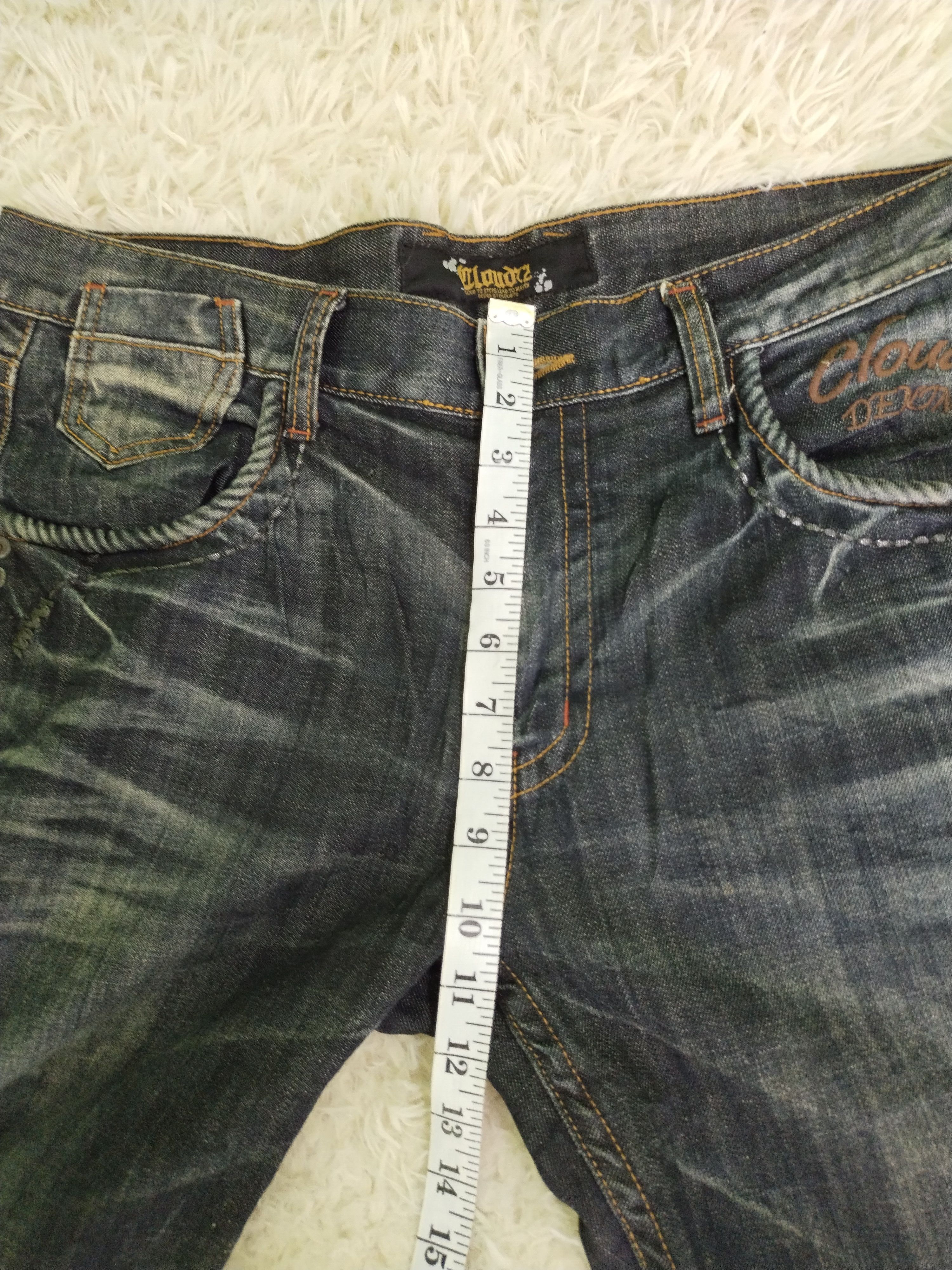 Japanese Brand RARE 🔥 VINTAGE CLOUD 72 MAFIA MENS JEANS Size US 39 - 20 Thumbnail