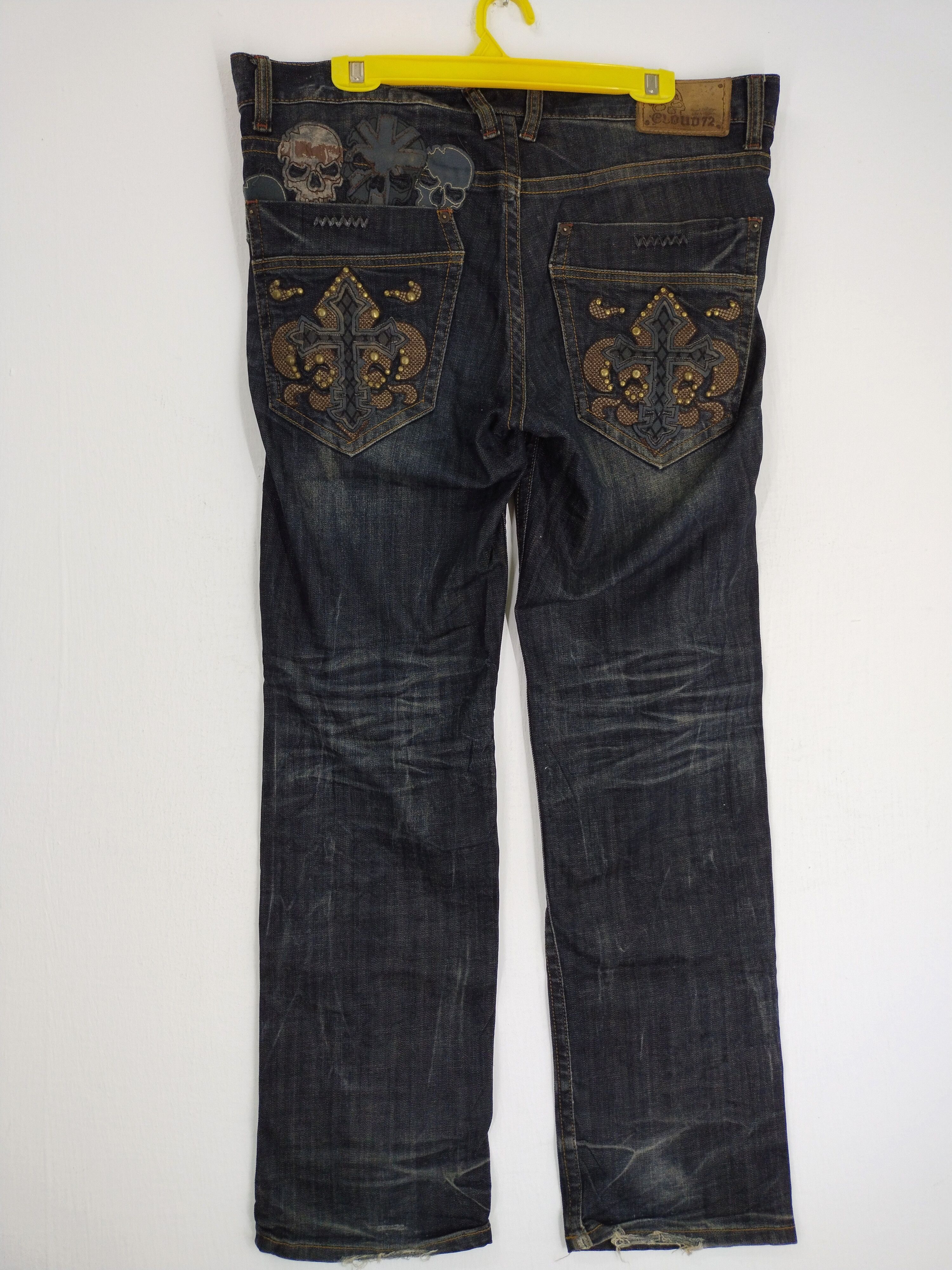 Japanese Brand RARE 🔥 VINTAGE CLOUD 72 MAFIA MENS JEANS Size US 39 - 5 Thumbnail