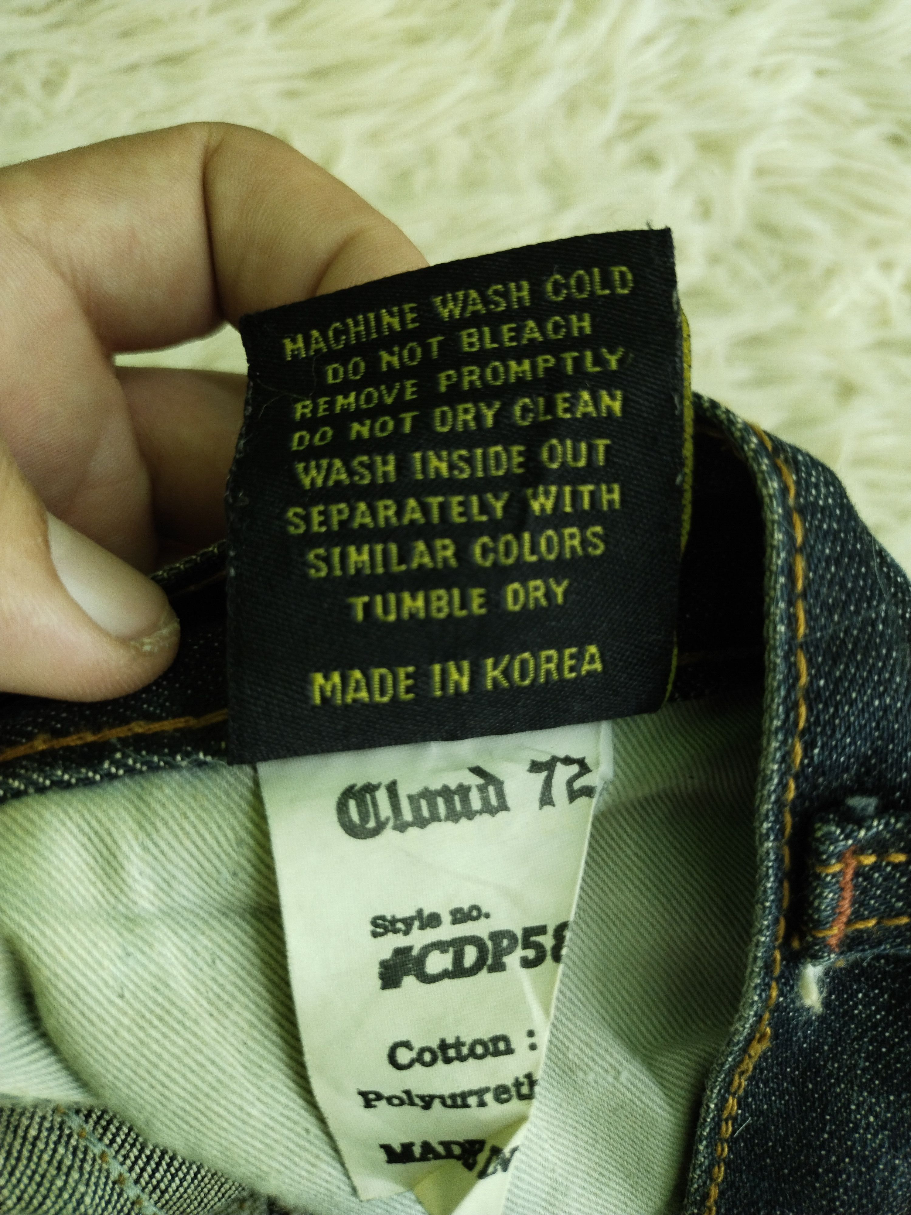 Japanese Brand RARE 🔥 VINTAGE CLOUD 72 MAFIA MENS JEANS Size US 39 - 14 Thumbnail