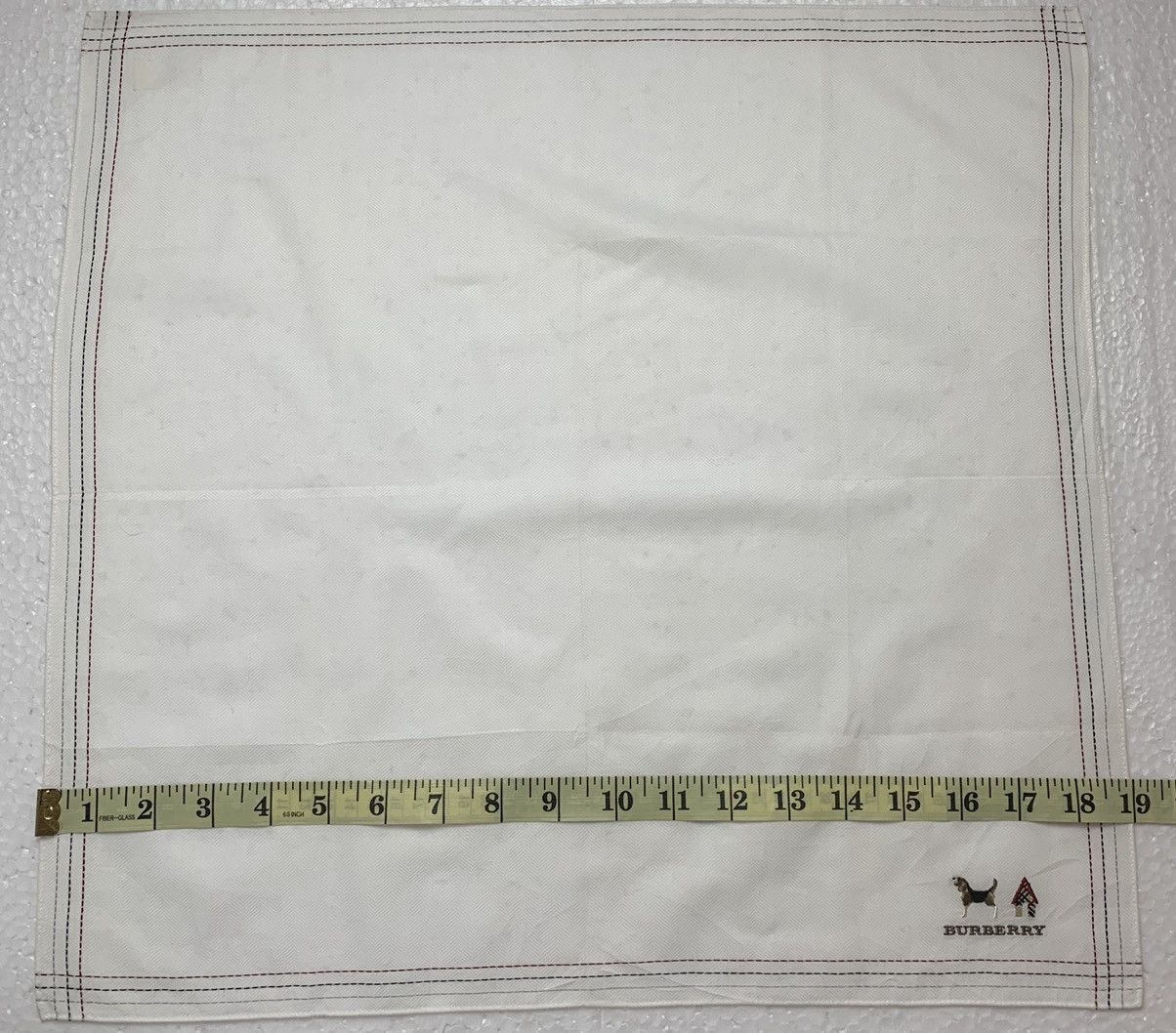 Designer Burberry Handkerchief Pocketsquares Size ONE SIZE - 5 Thumbnail