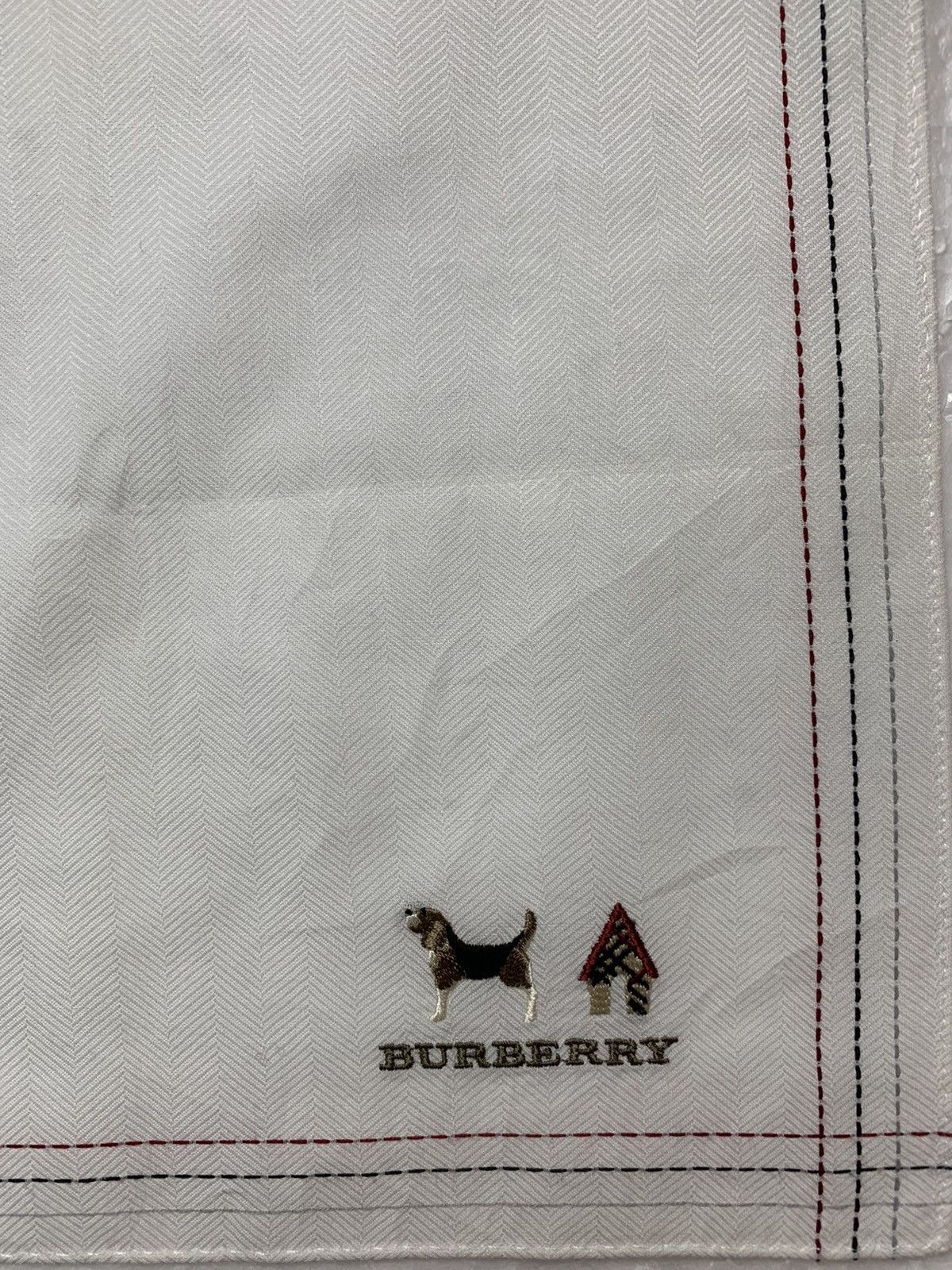 Designer Burberry Handkerchief Pocketsquares Size ONE SIZE - 2 Thumbnail