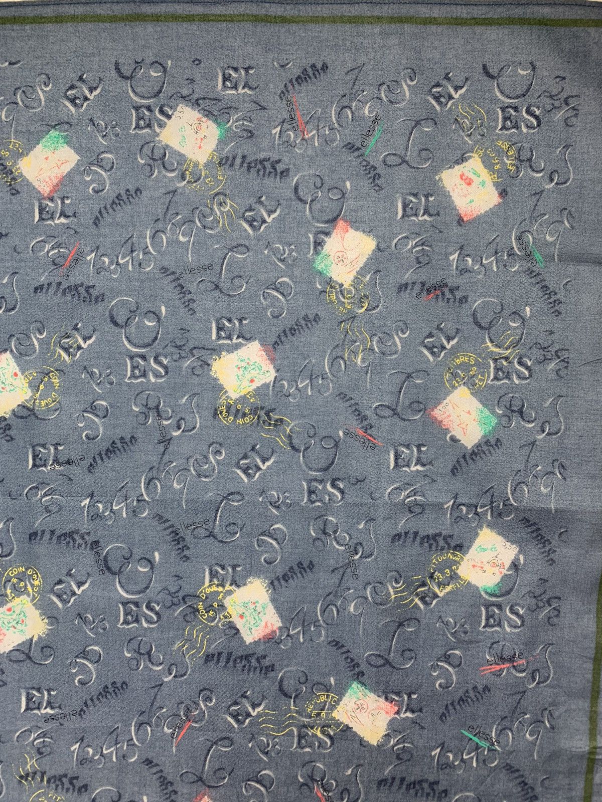 Ellesse Vintage Ellesse Handkerchief / Bandana Size ONE SIZE - 4 Thumbnail