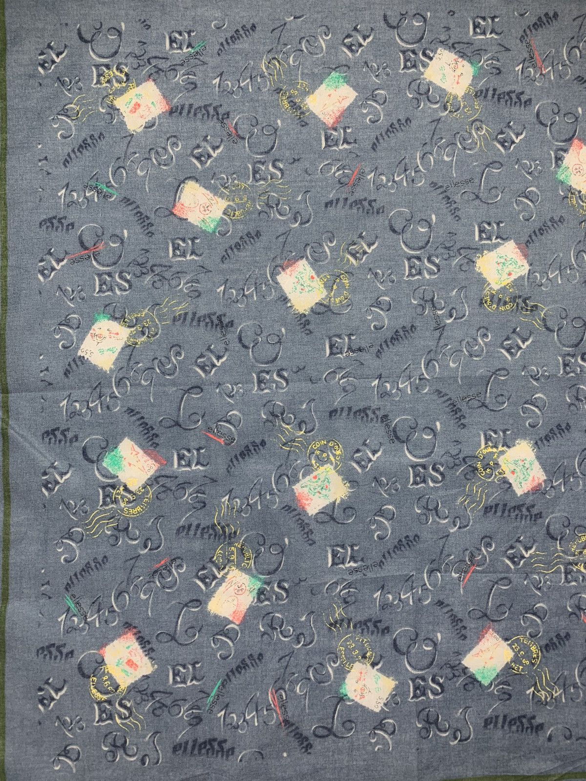 Ellesse Vintage Ellesse Handkerchief / Bandana Size ONE SIZE - 5 Thumbnail